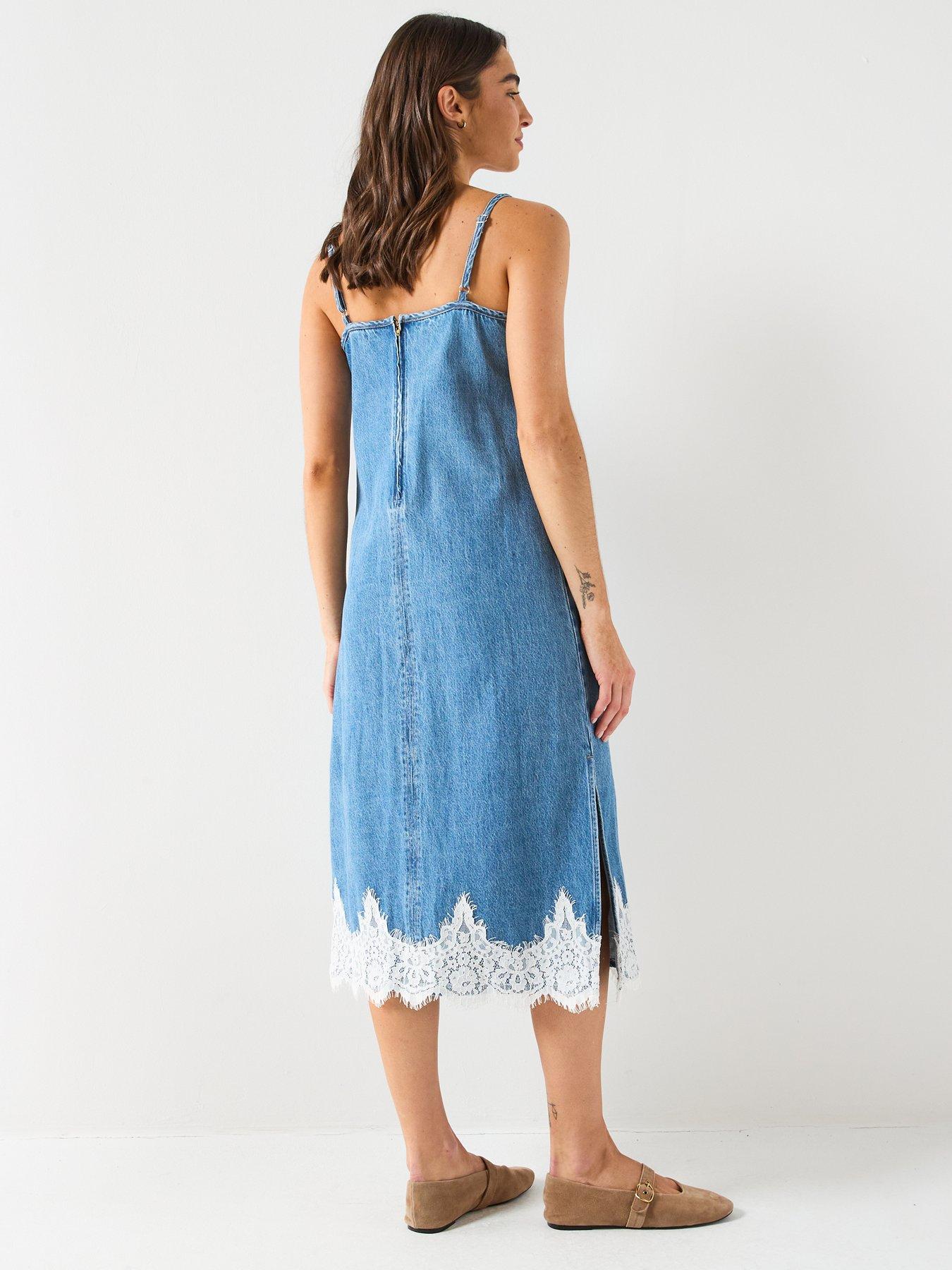 Image 2 of 6 of Levi's 90's Denim Slip Dress