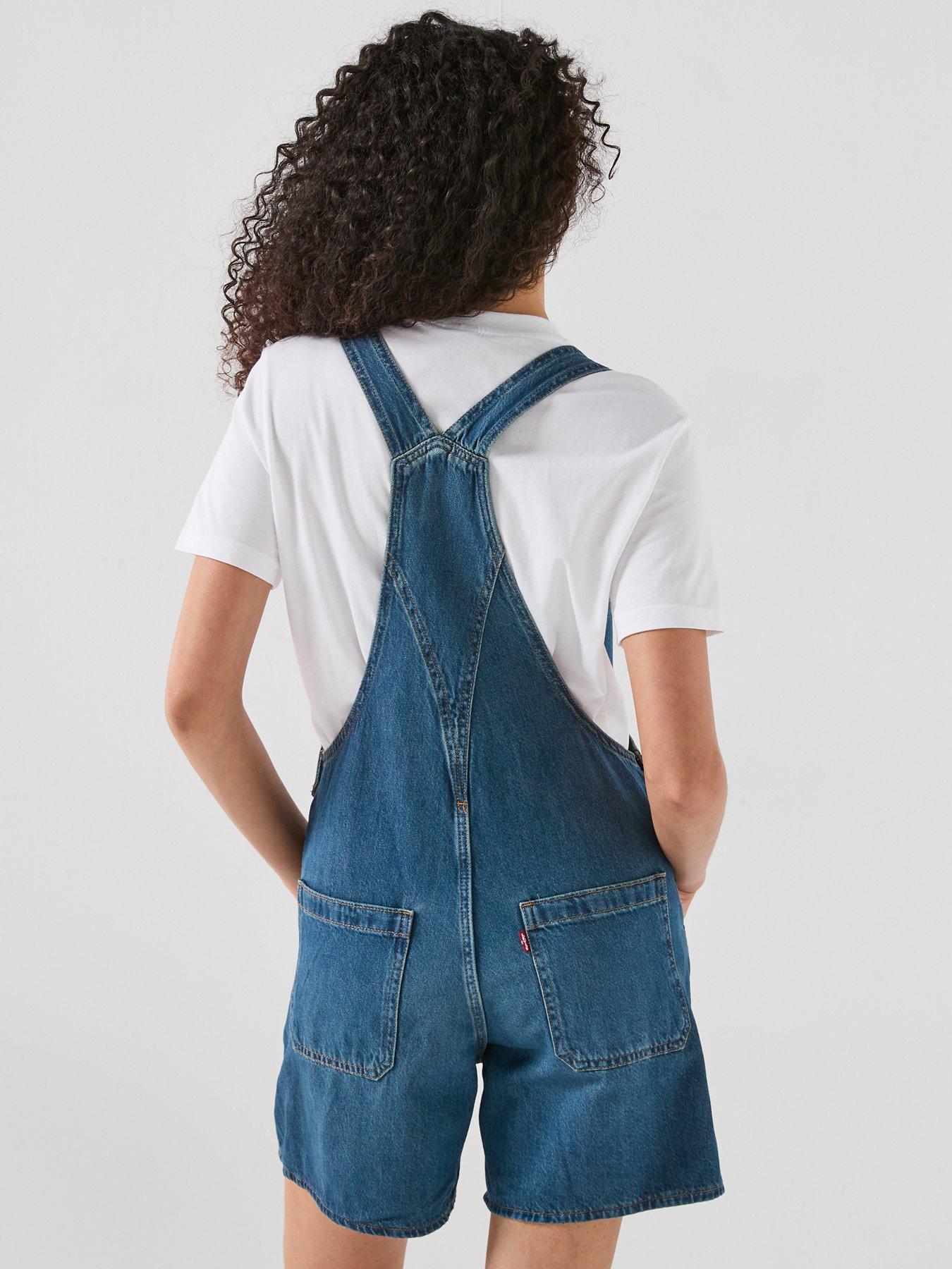 Image 2 of 6 of Levi's Utility Shortall - Blue