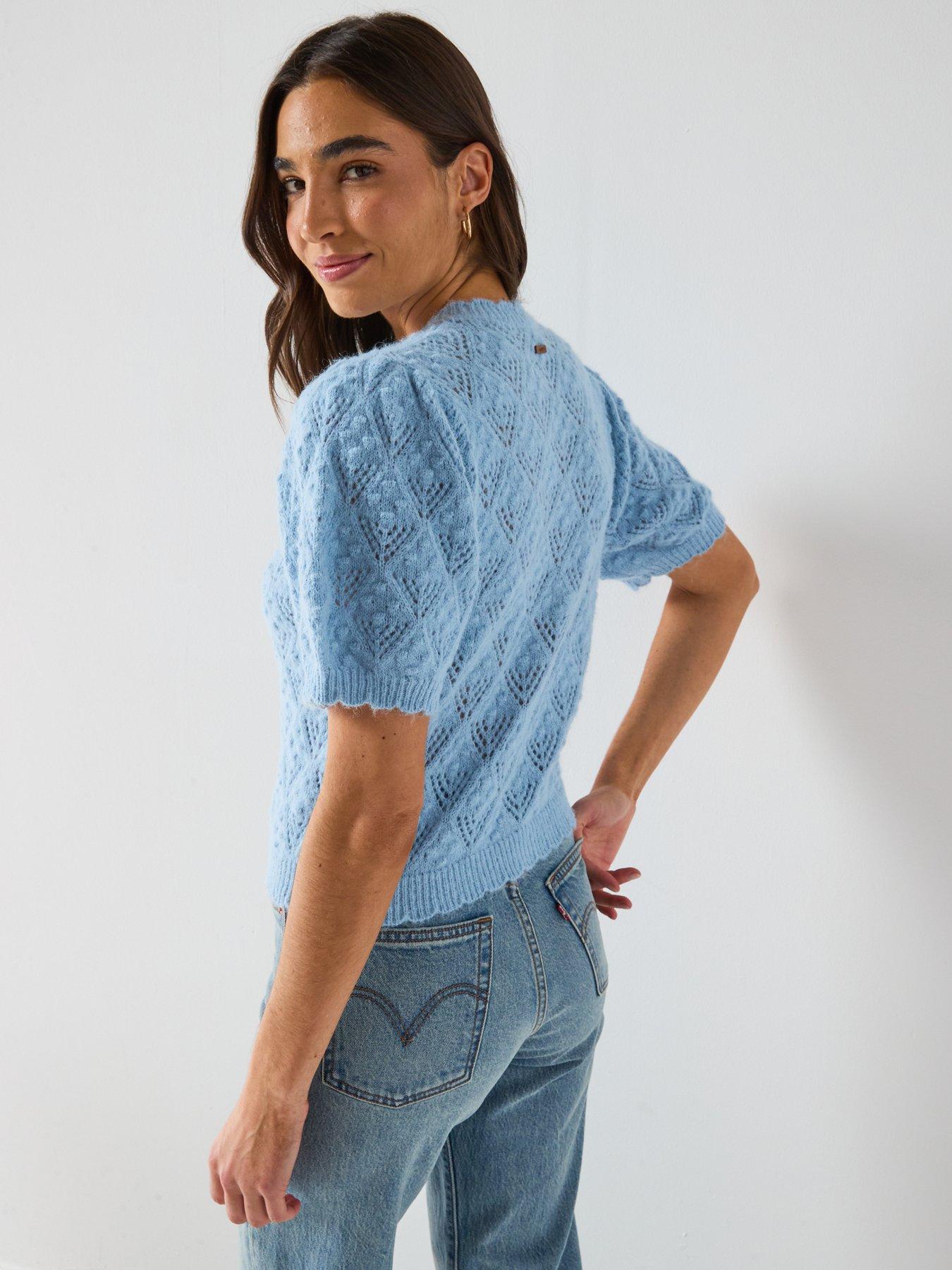 Image 2 of 6 of Levi's Pauline Pointelle Ss Cardi