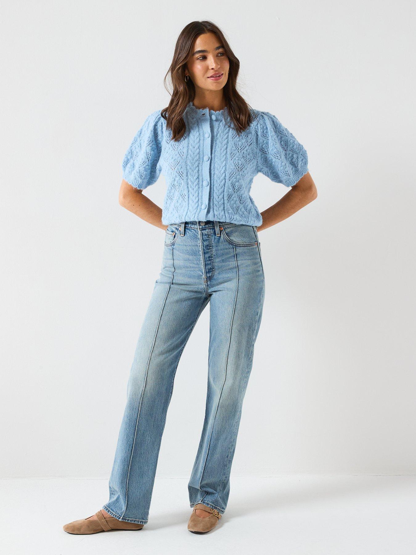 Image 3 of 6 of Levi's Pauline Pointelle Ss Cardi
