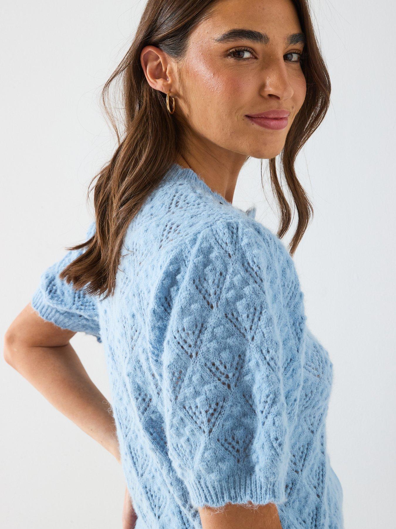 Image 4 of 6 of Levi's Pauline Pointelle Ss Cardi