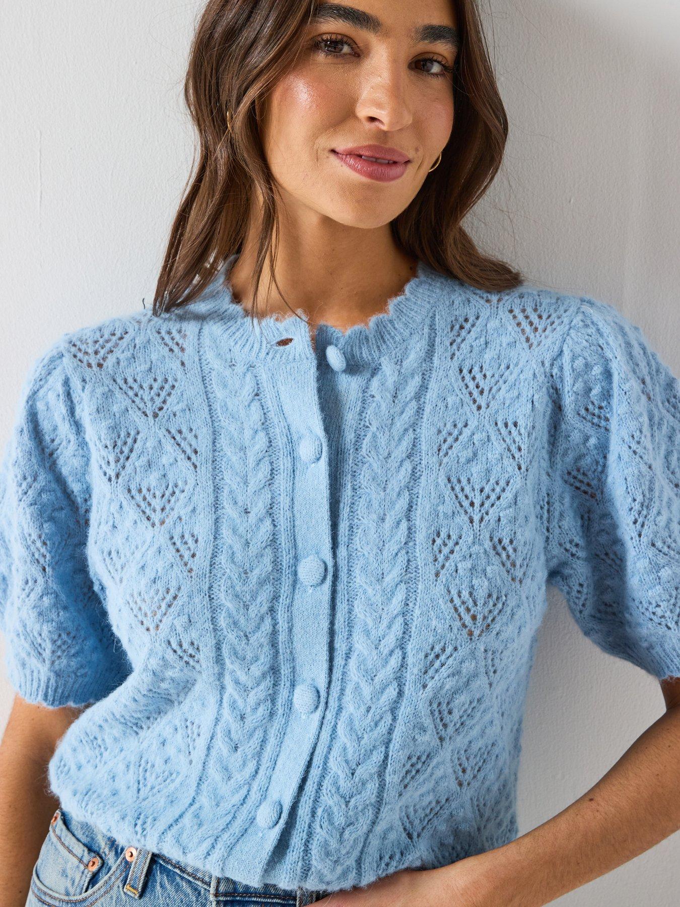 Image 6 of 6 of Levi's Pauline Pointelle Ss Cardi