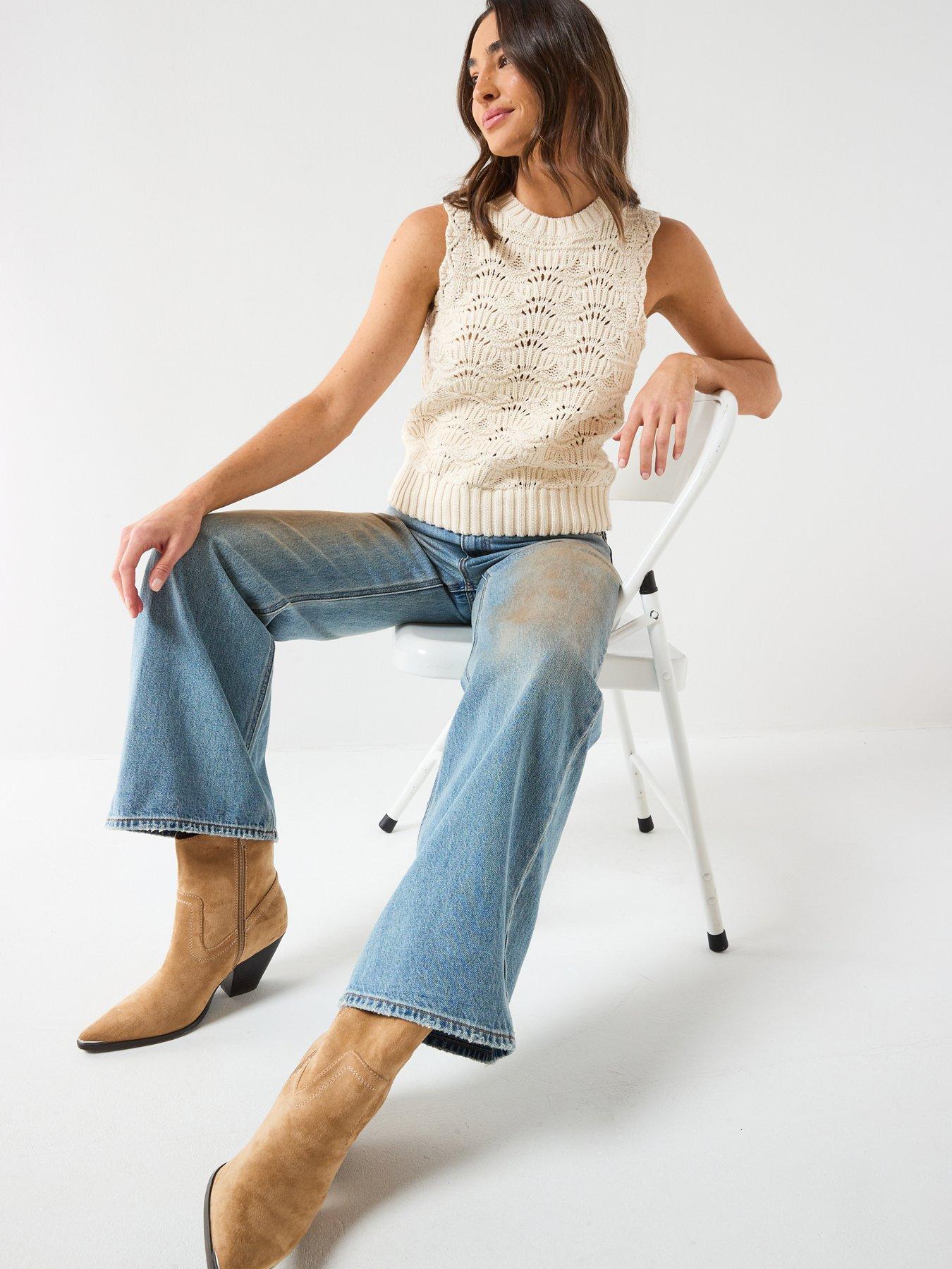 Image 6 of 6 of Levi's Hope Crochet Tank