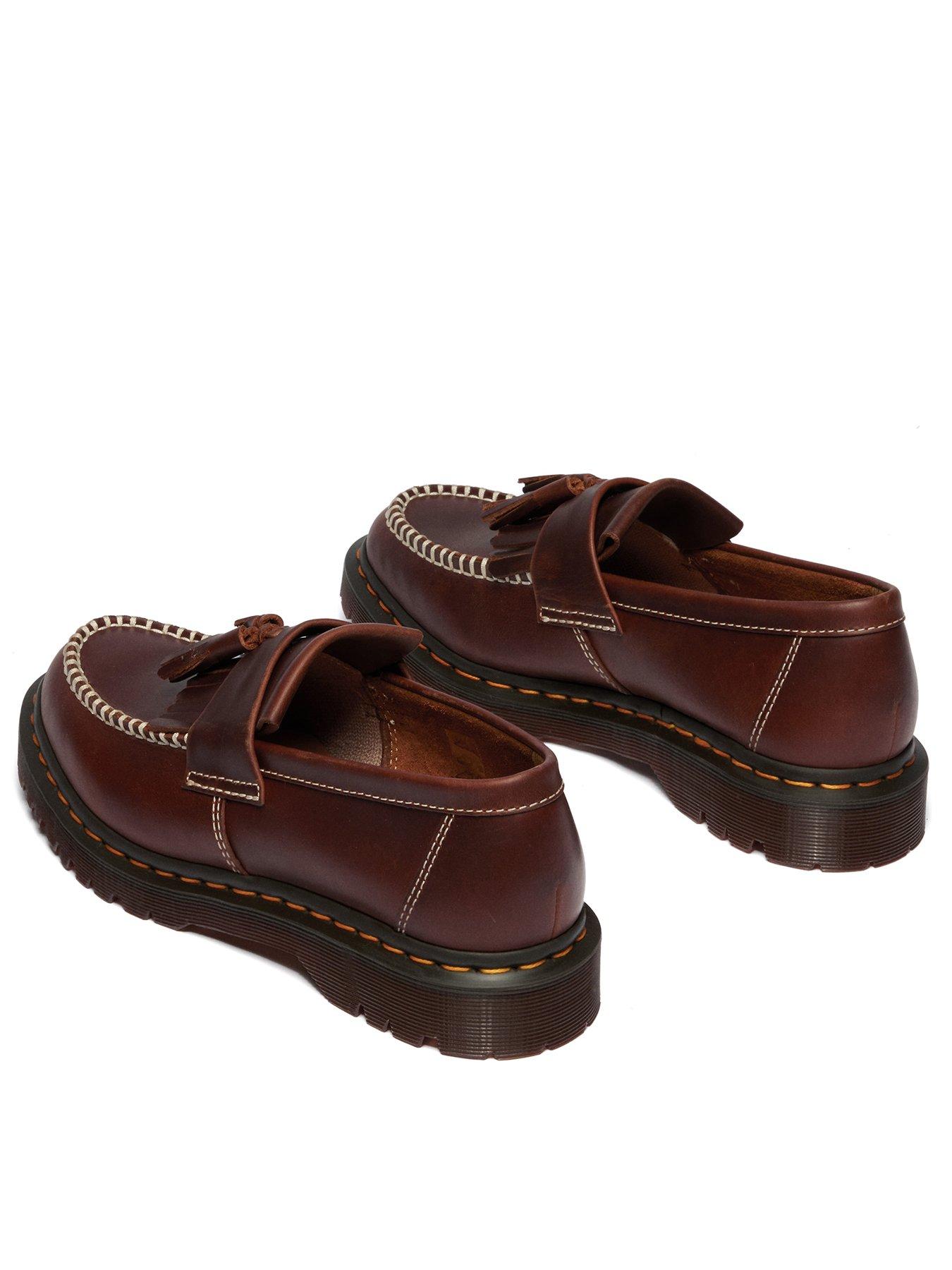 Image 3 of 7 of Dr Martens Adrian Ben Leather Tassel Loafer - Brown