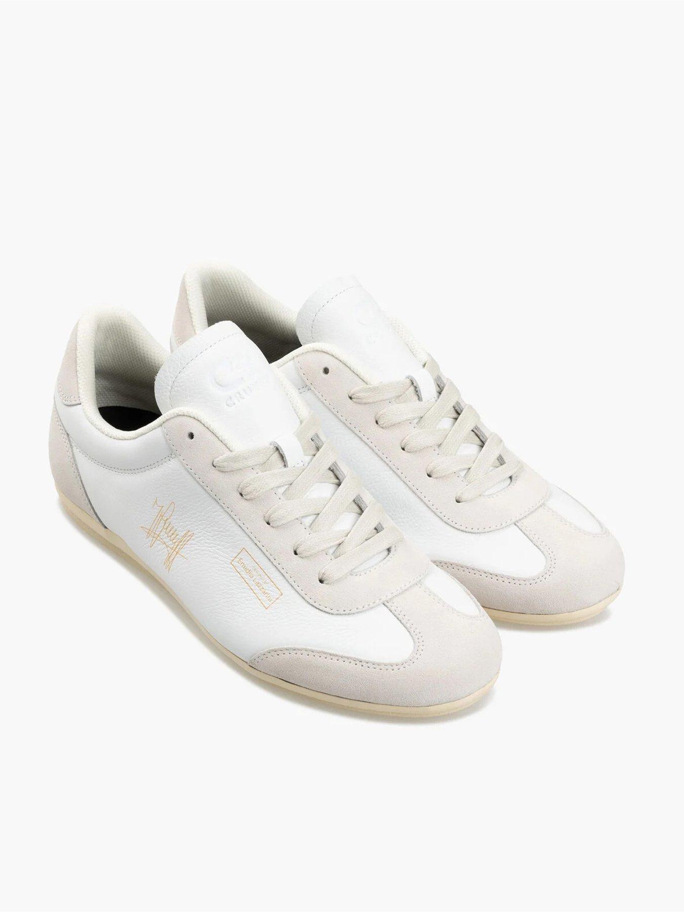 Image 6 of 7 of CRUYFF Cruyff Recopa Low Profile Tumbled Suede Trainers
