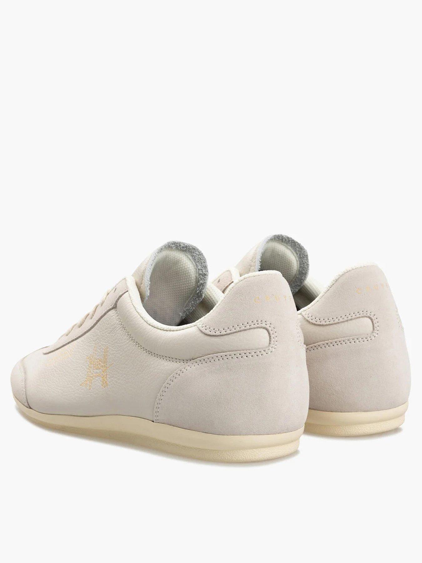 Image 3 of 7 of CRUYFF Cruyff Recopa Low Profile Tumbled Suede Trainers