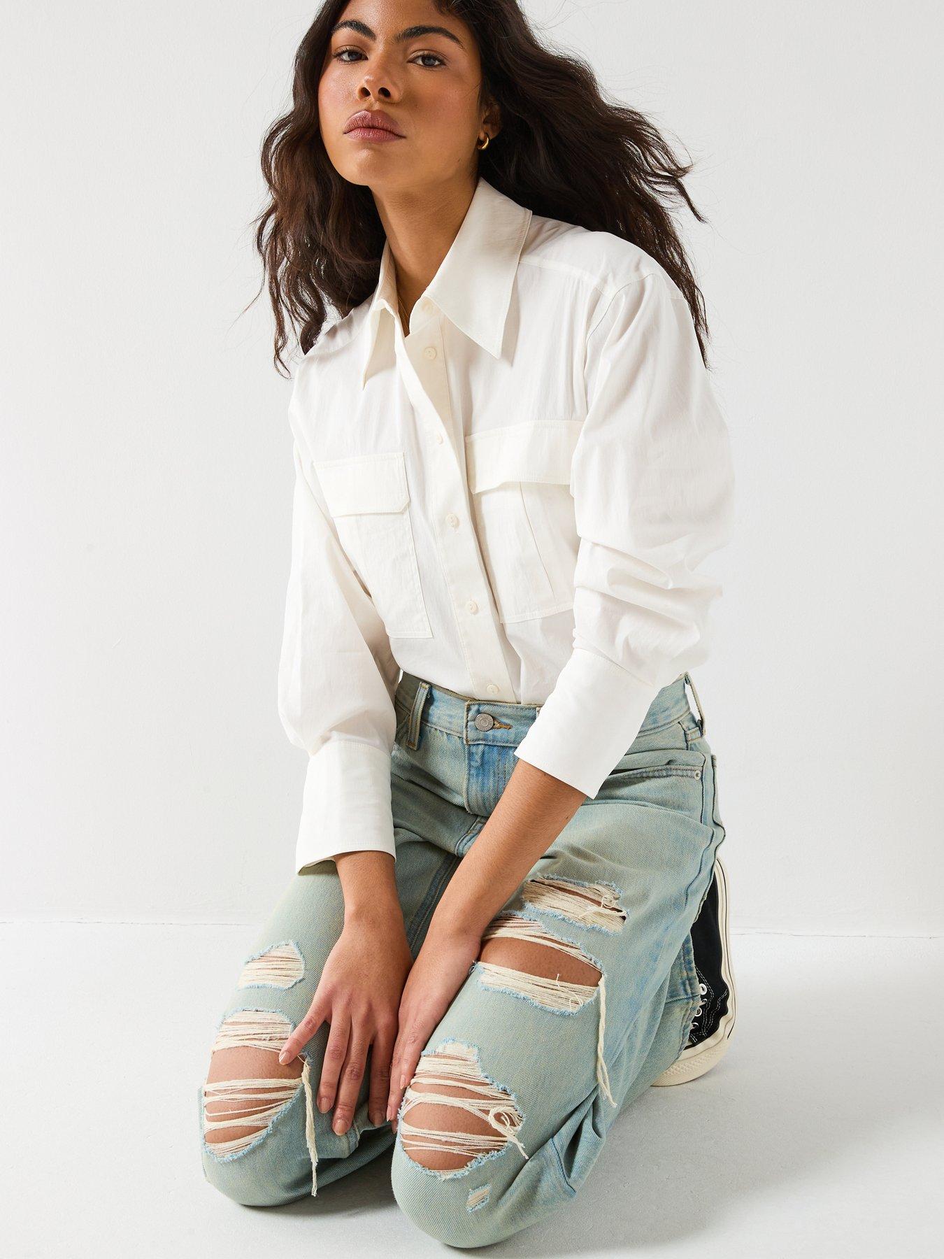 levis-middy-loose-boot-jeans-blueoutfit