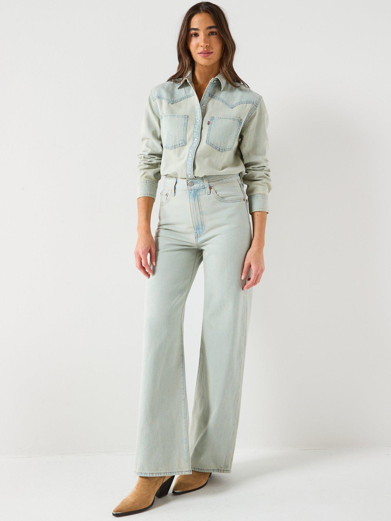 Image 3 of 6 of Levi's Ribcage Wide Leg H223