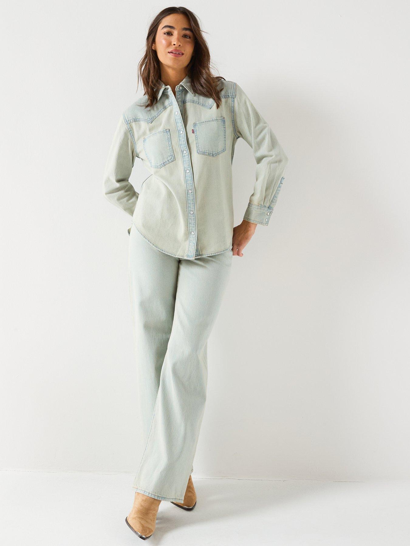 Image 5 of 6 of Levi's Ribcage Wide Leg H223