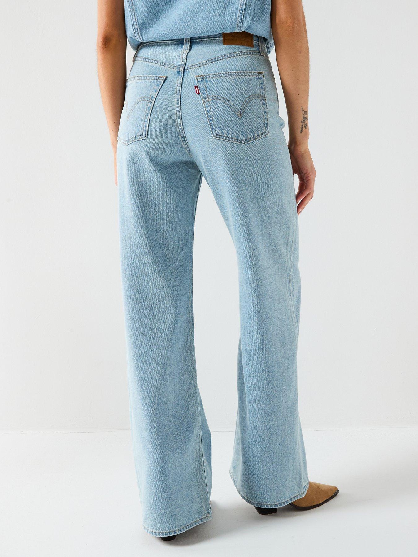 levis-ribcage-wide-leg-jeans-bluestillFront