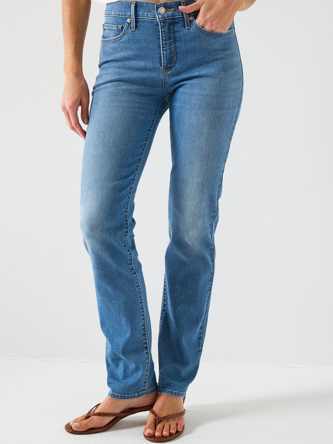 Image 1 of 6 of Levi's 312 Shaping Slim Jeans - Blue