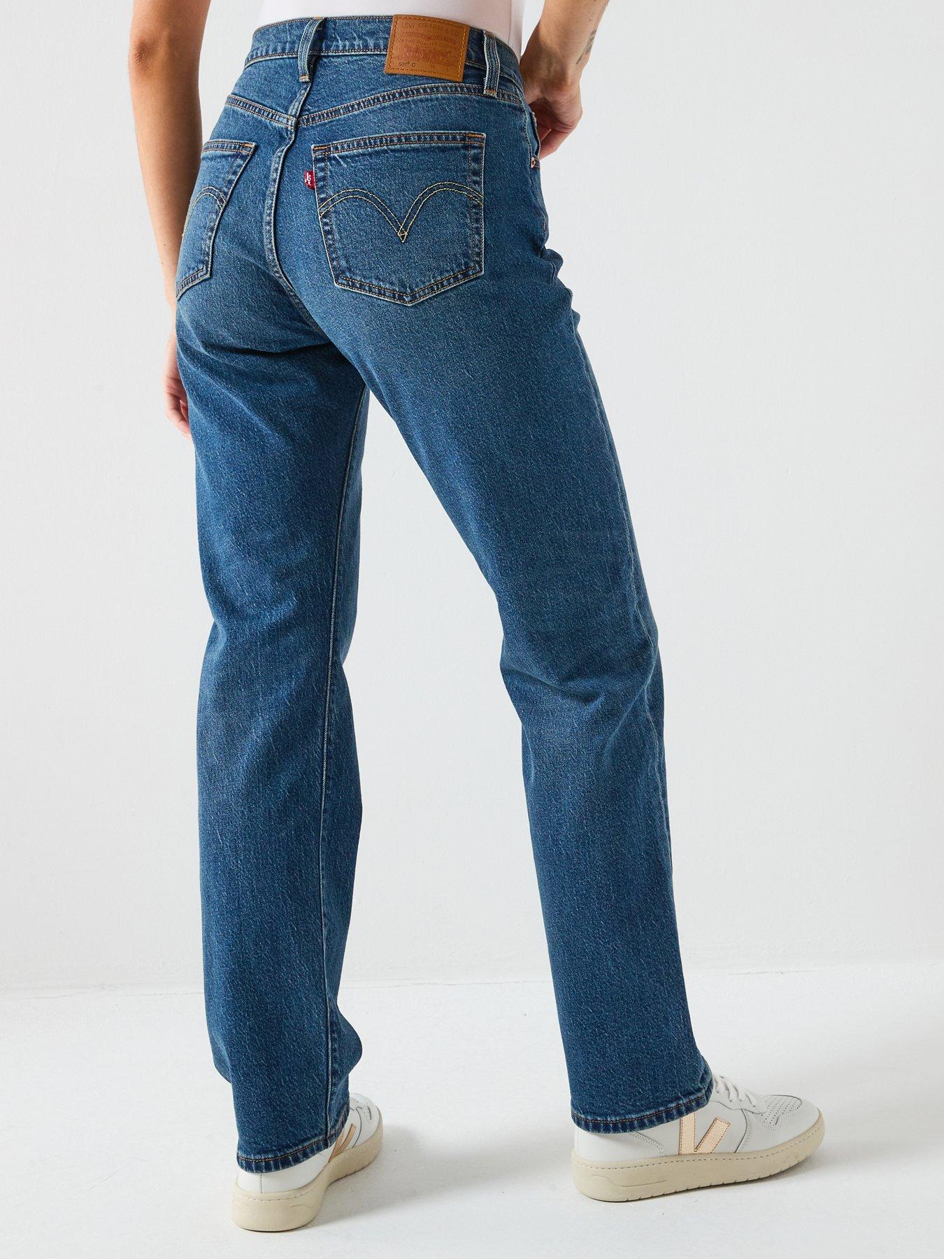 Image 2 of 6 of Levi's 501 Curve Lightweight Jeans - Blue