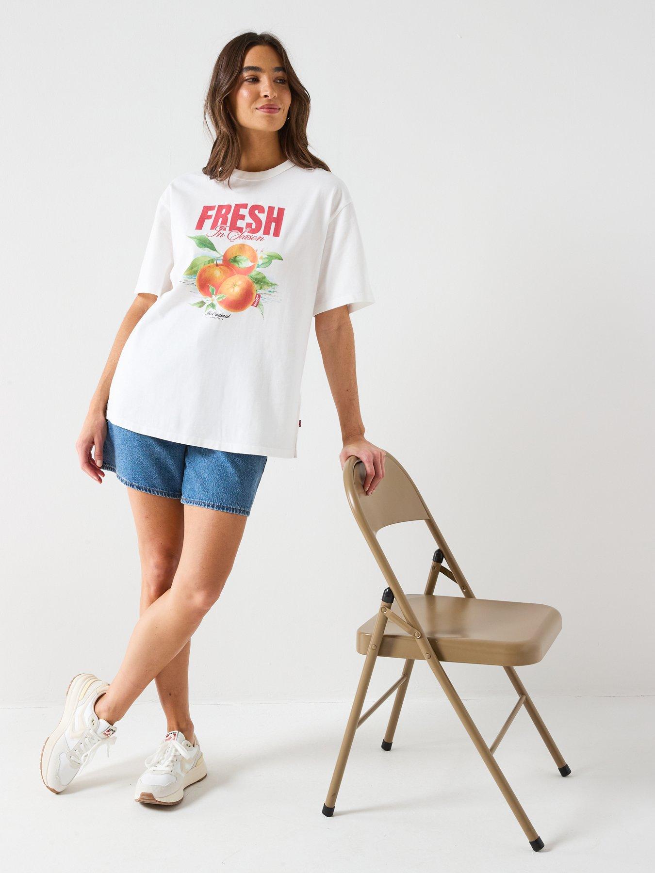 Image 3 of 6 of Levi's Tabor Tee - White