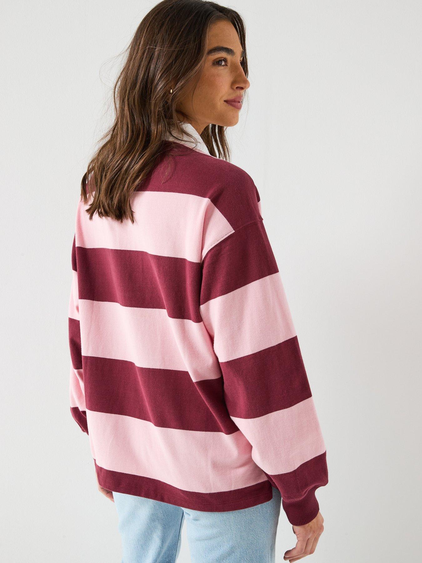 Image 2 of 6 of Levi's Reenie Rugby Long Sleeve - Pink
