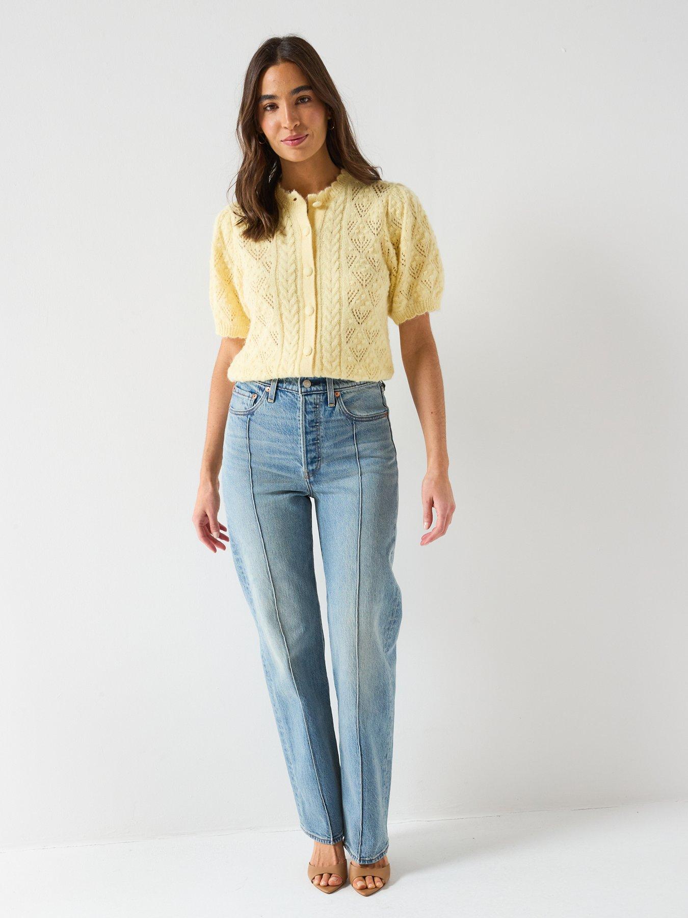 Image 3 of 6 of Levi's Pauline Pointelle Ss Cardi