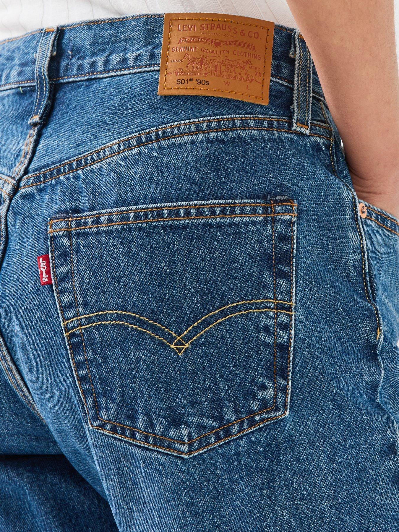 Image 5 of 6 of Levi's 501 '90s Jeans - Blue