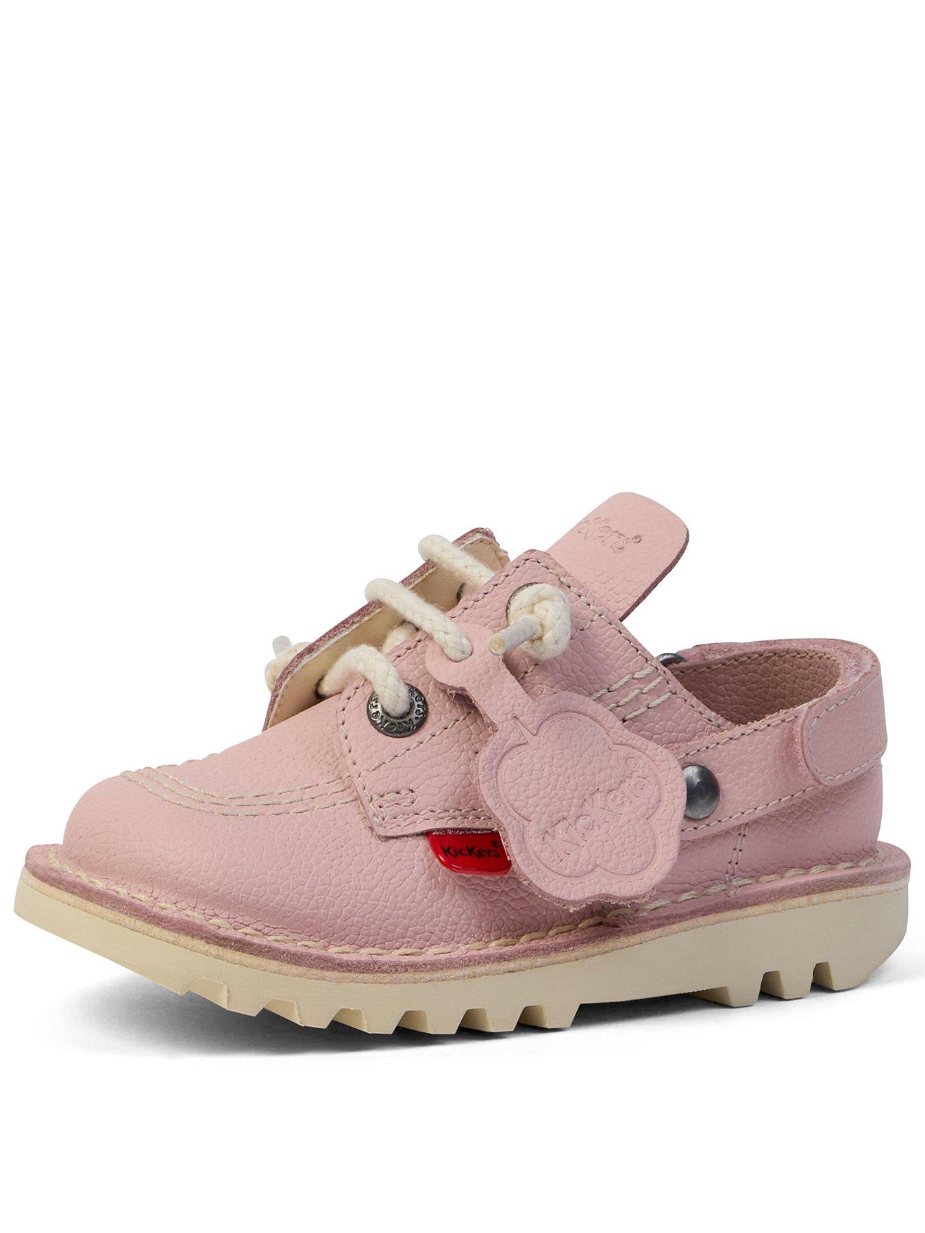 Kickers Kick Mule Leather Clog - Pink