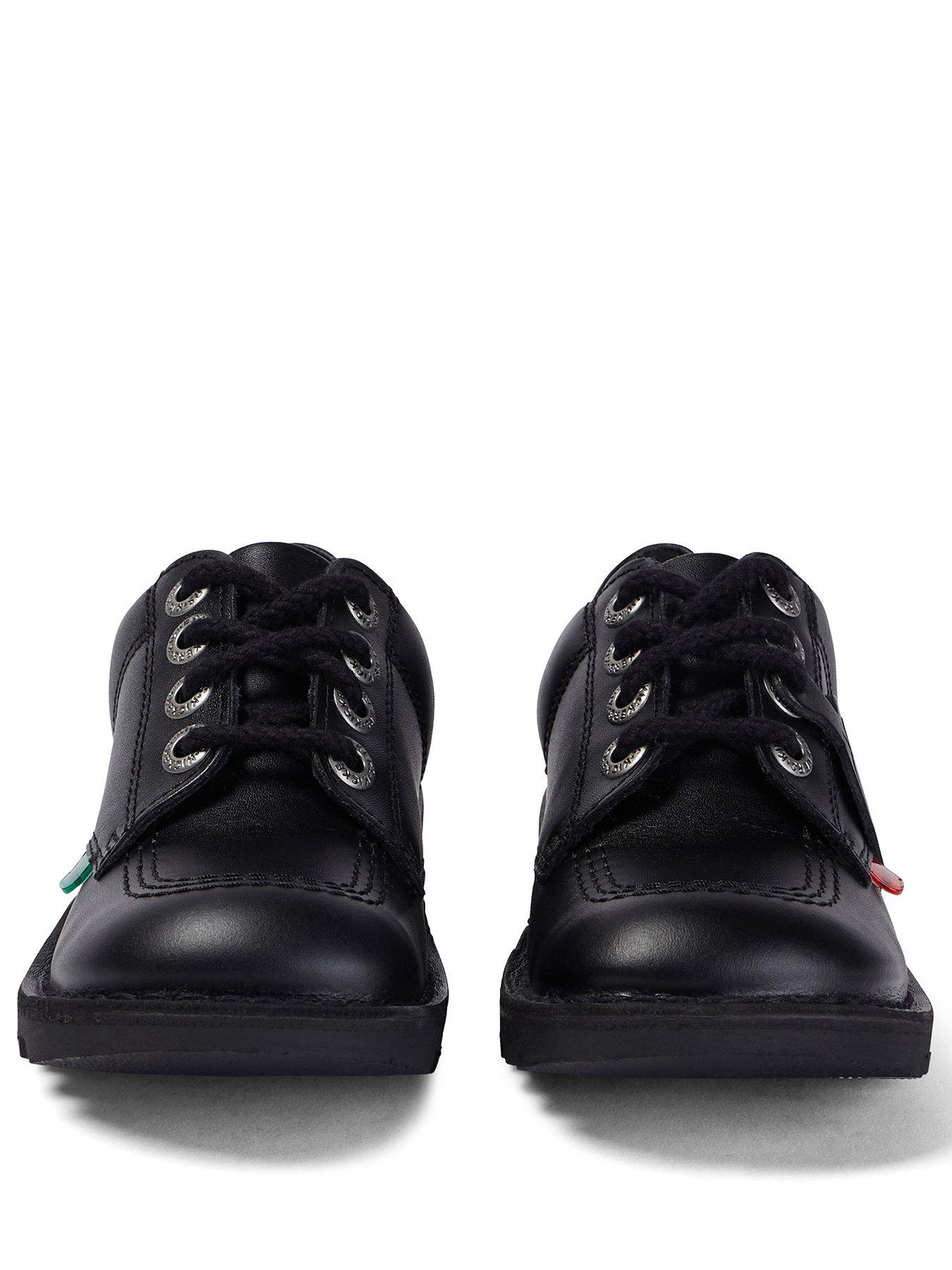 kickers-junior-kick-lo-leather-shoe-blackstillFront