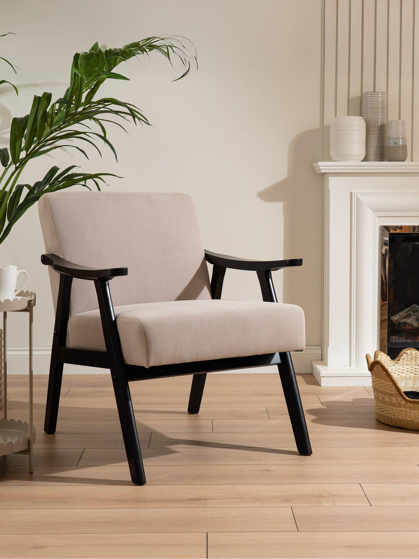 Scottish Everlastings River Cord Chair - Caramel