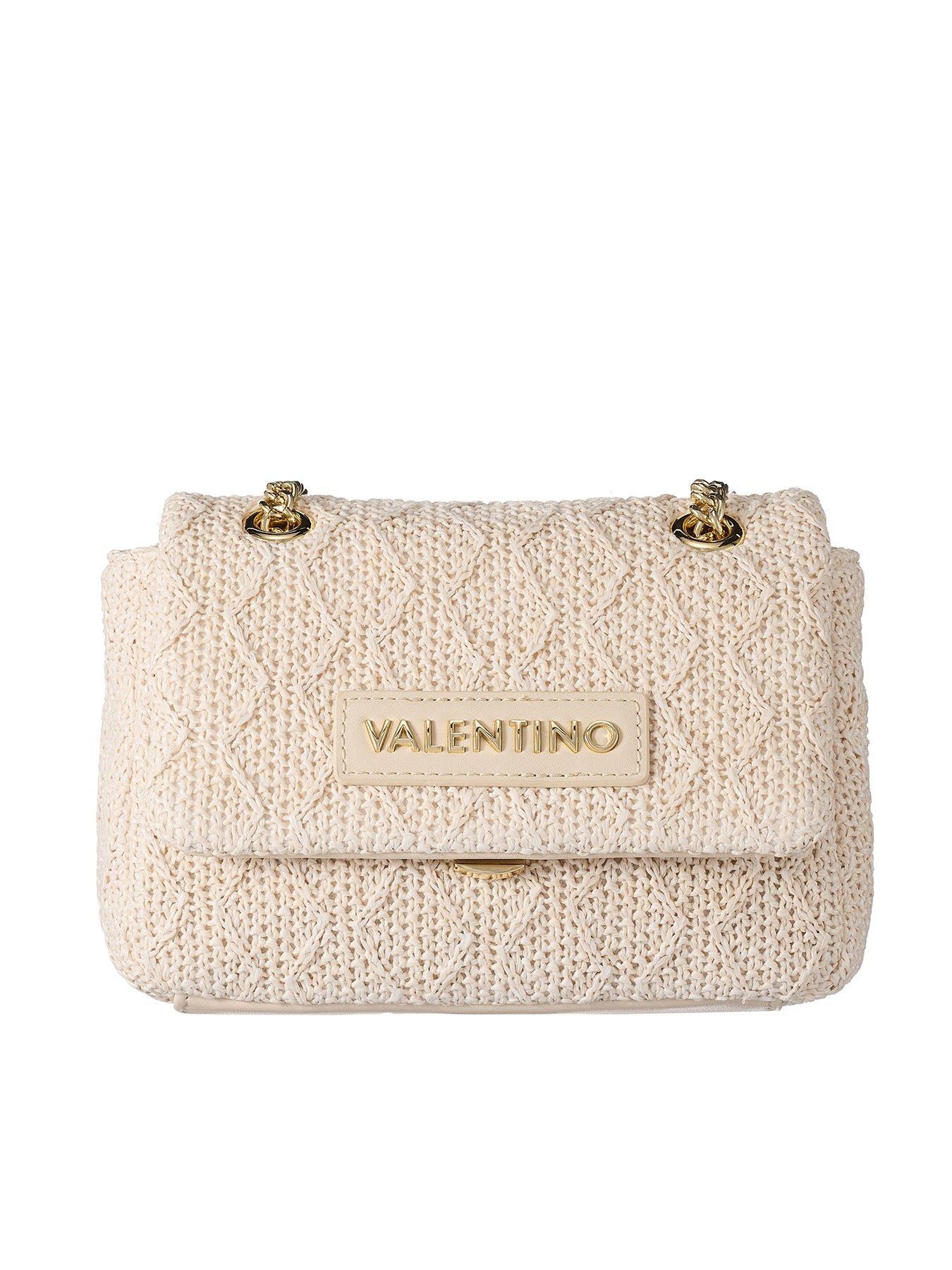 Valentino Ocarina Summer Flap Bag - Beige