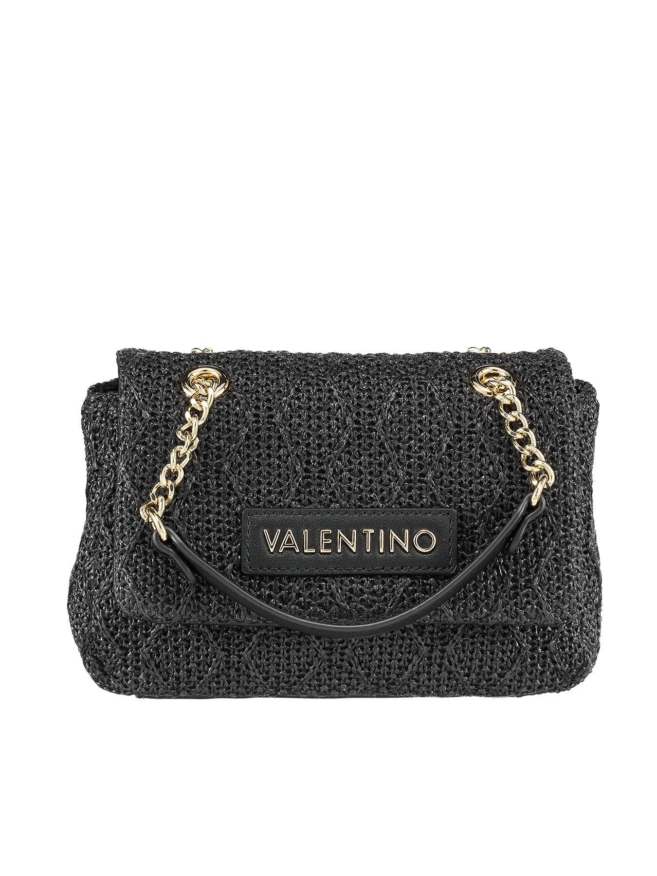 Valentino Ocarina Summer Flap Bag - Black
