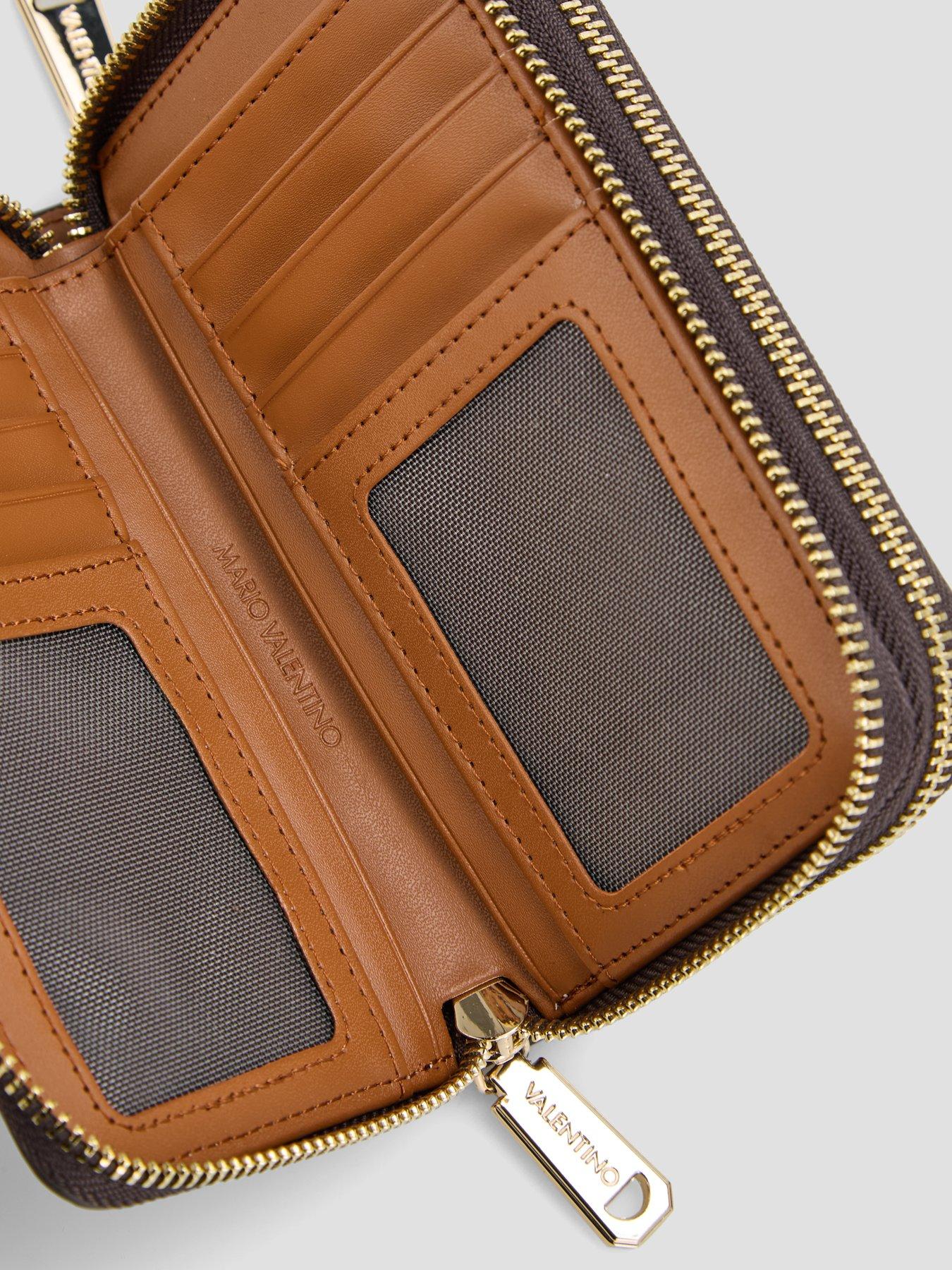 Image 4 of 4 of Valentino Regina Re Zip Around Wallet - Brown