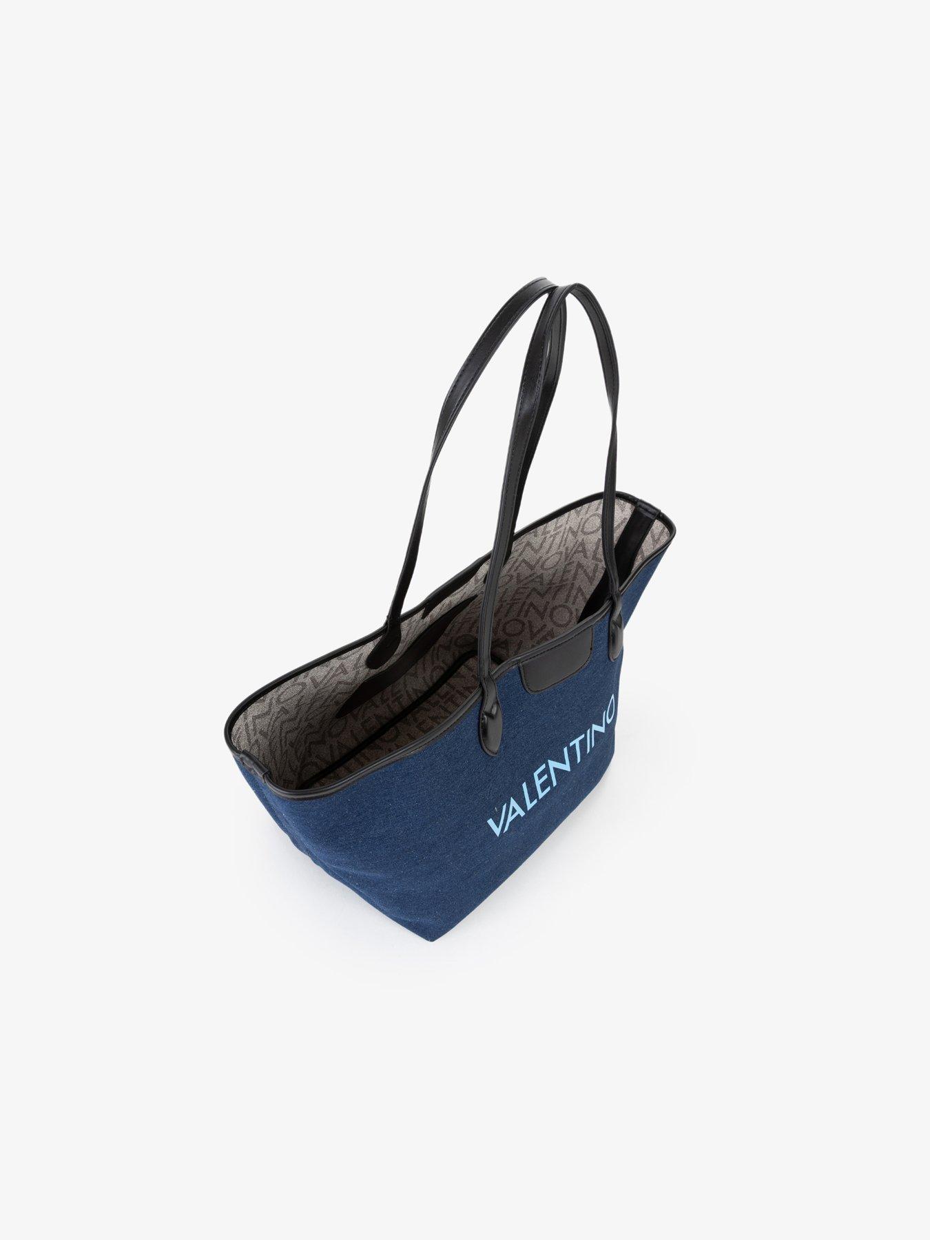 Image 4 of 5 of Valentino Reverse Shopping Bag - Blue