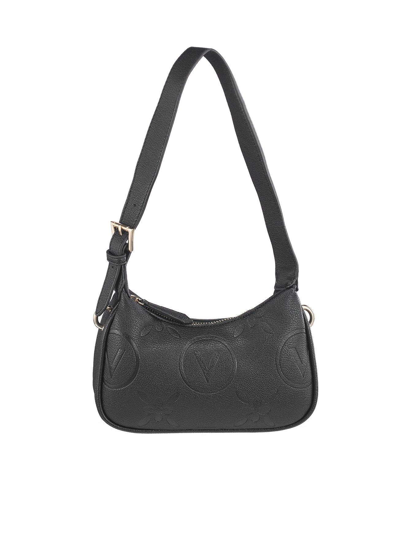 Image 1 of 6 of Valentino Samba Hobo Bag - Black