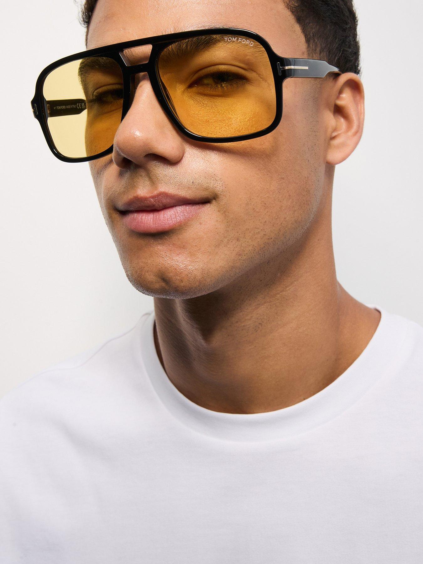 Tom Ford Tom Ford Falconer Sunglasses - Black