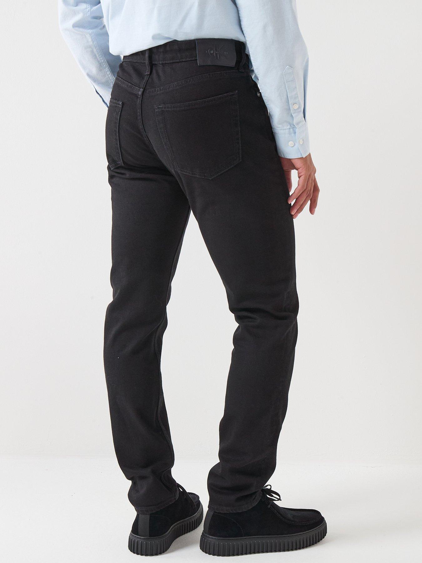 calvin-klein-jeans-slim-taper-fit-blackstillFront