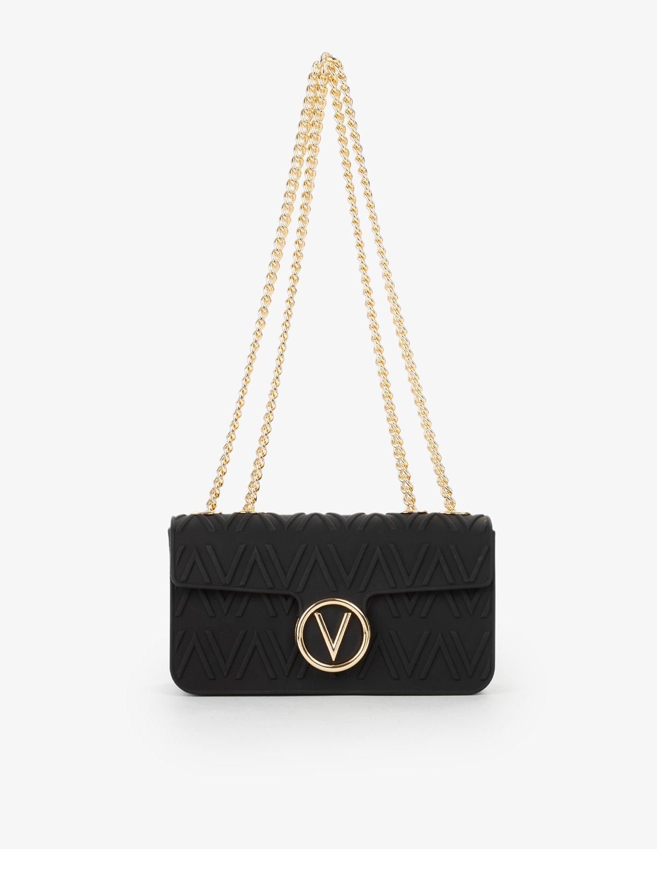 Valentino Bubble Flap Bag - Black
