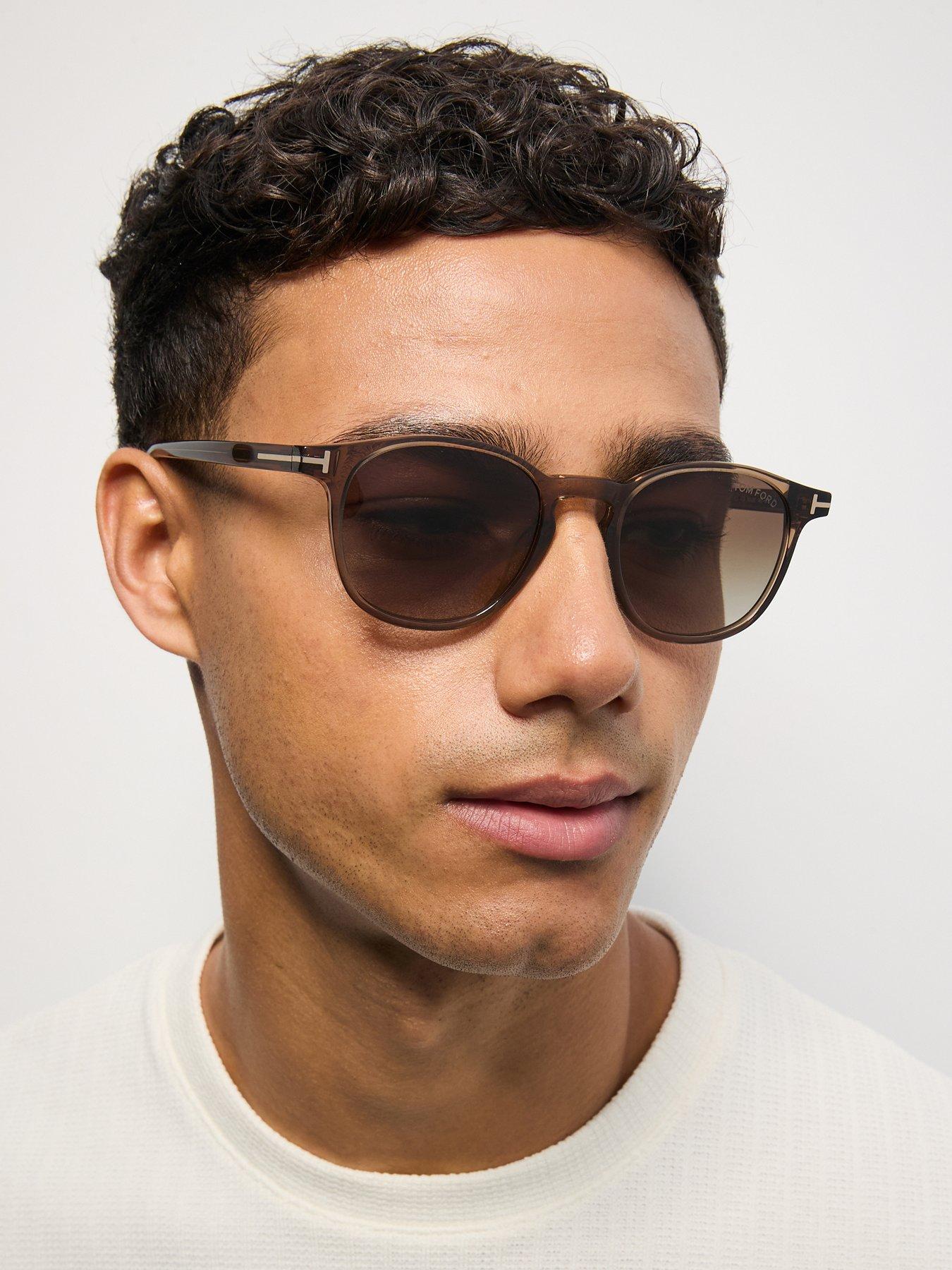 Image 1 of 7 of Tom Ford Tom Ford Holt Sunglasses - Light Brown