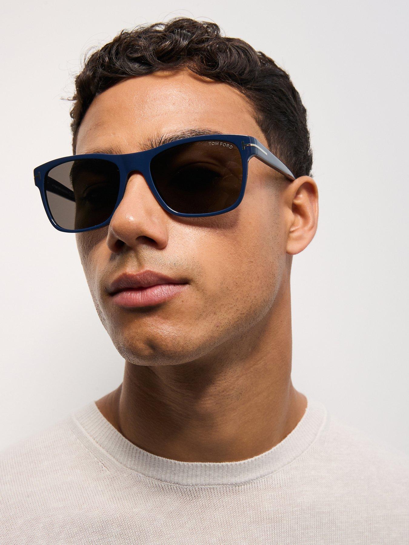Image 1 of 7 of Tom Ford Tom Ford Giulio Sunglasses - Blue