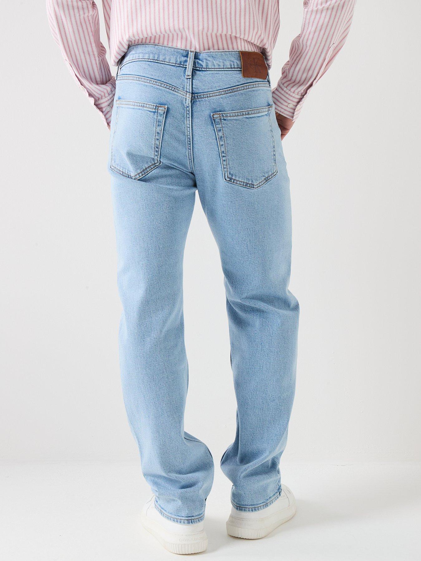calvin-klein-jeans-standard-straight-fit-bluestillFront