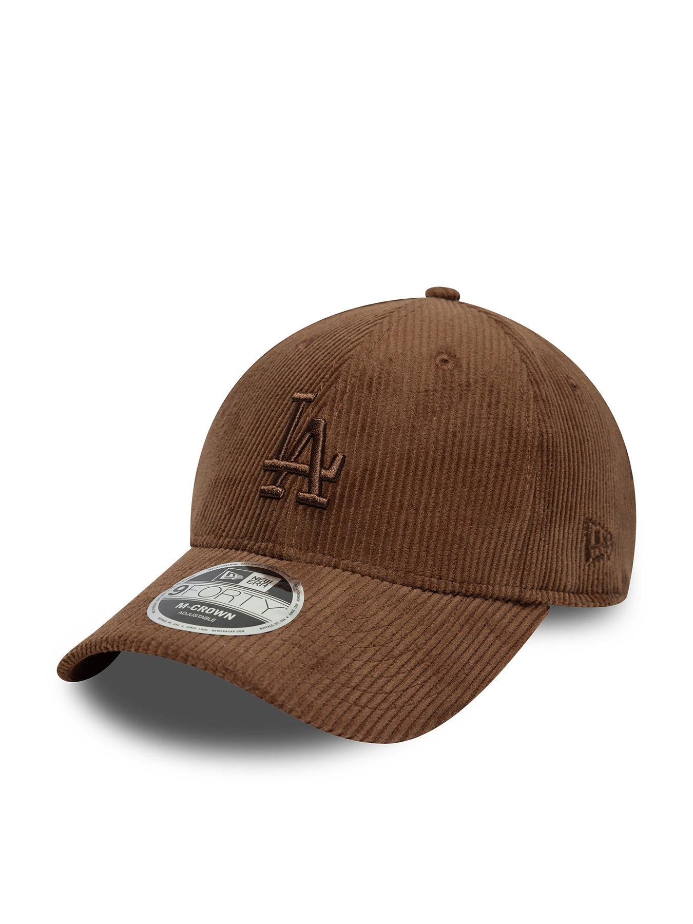 new-era-cord-la-dodgers-9forty-mlb-baseball-cap-brown