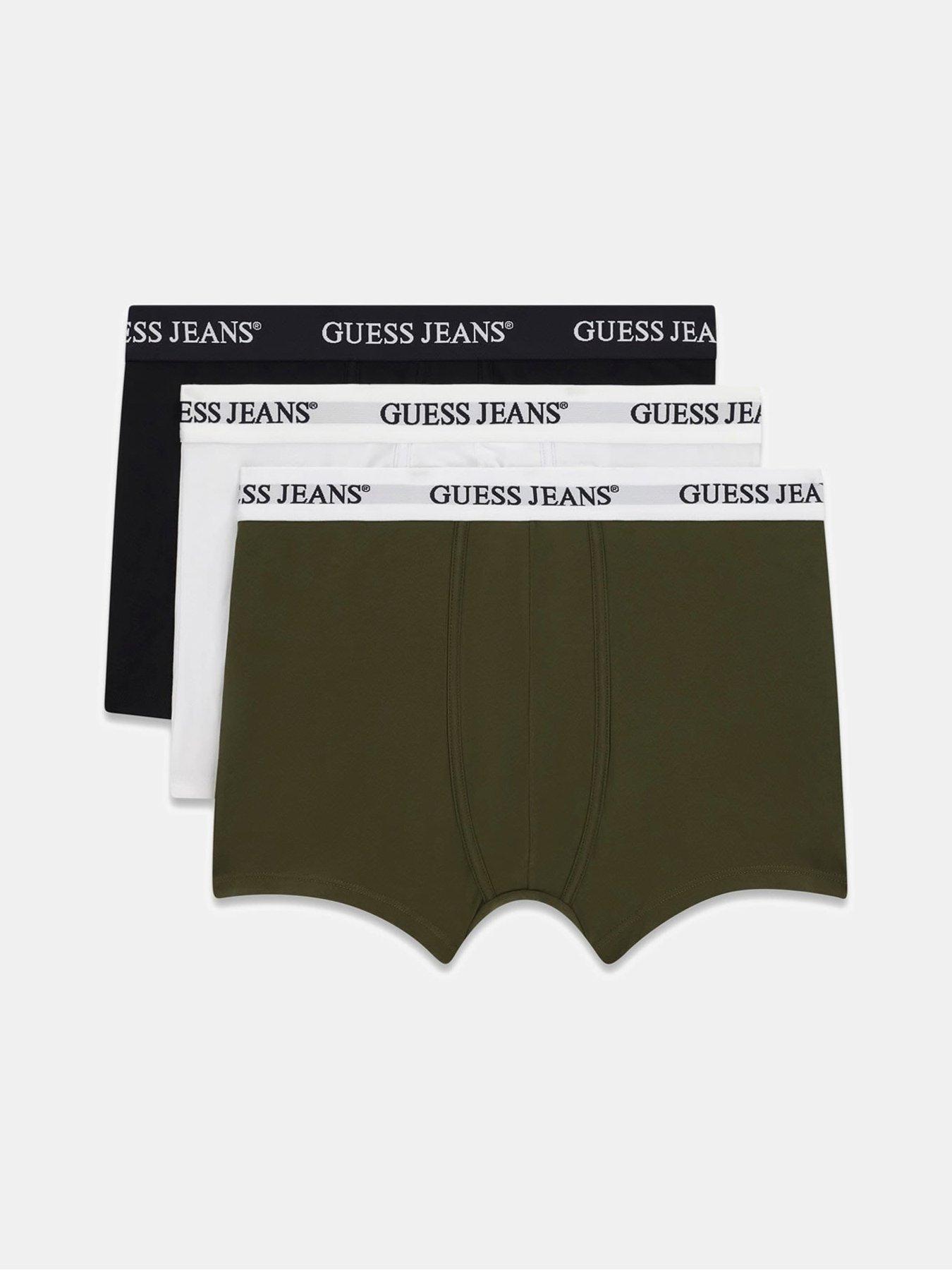Image 1 of 6 of Guess Jeans 3 Pack Trunks - Multi