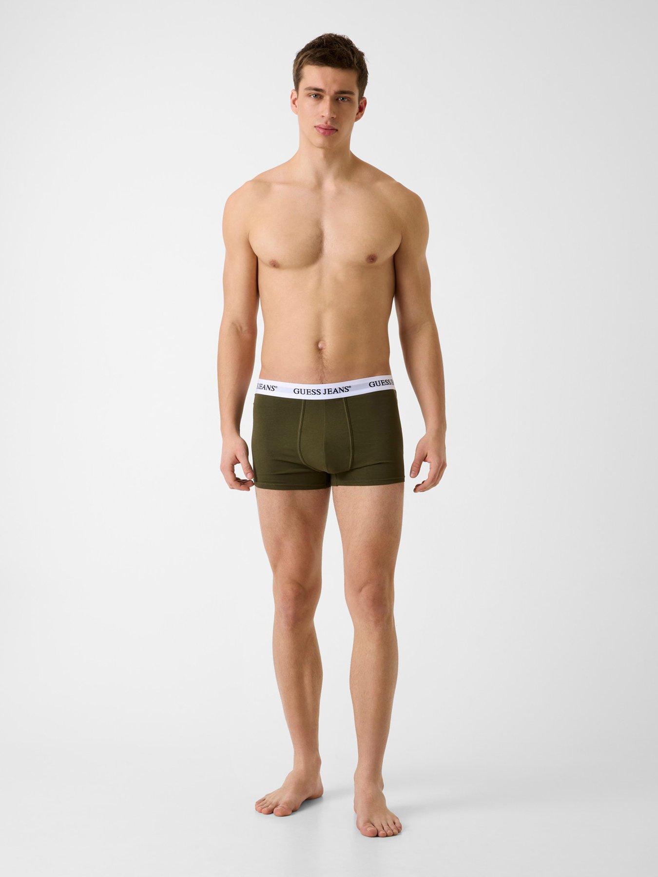 Image 4 of 6 of Guess Jeans 3 Pack Trunks - Multi