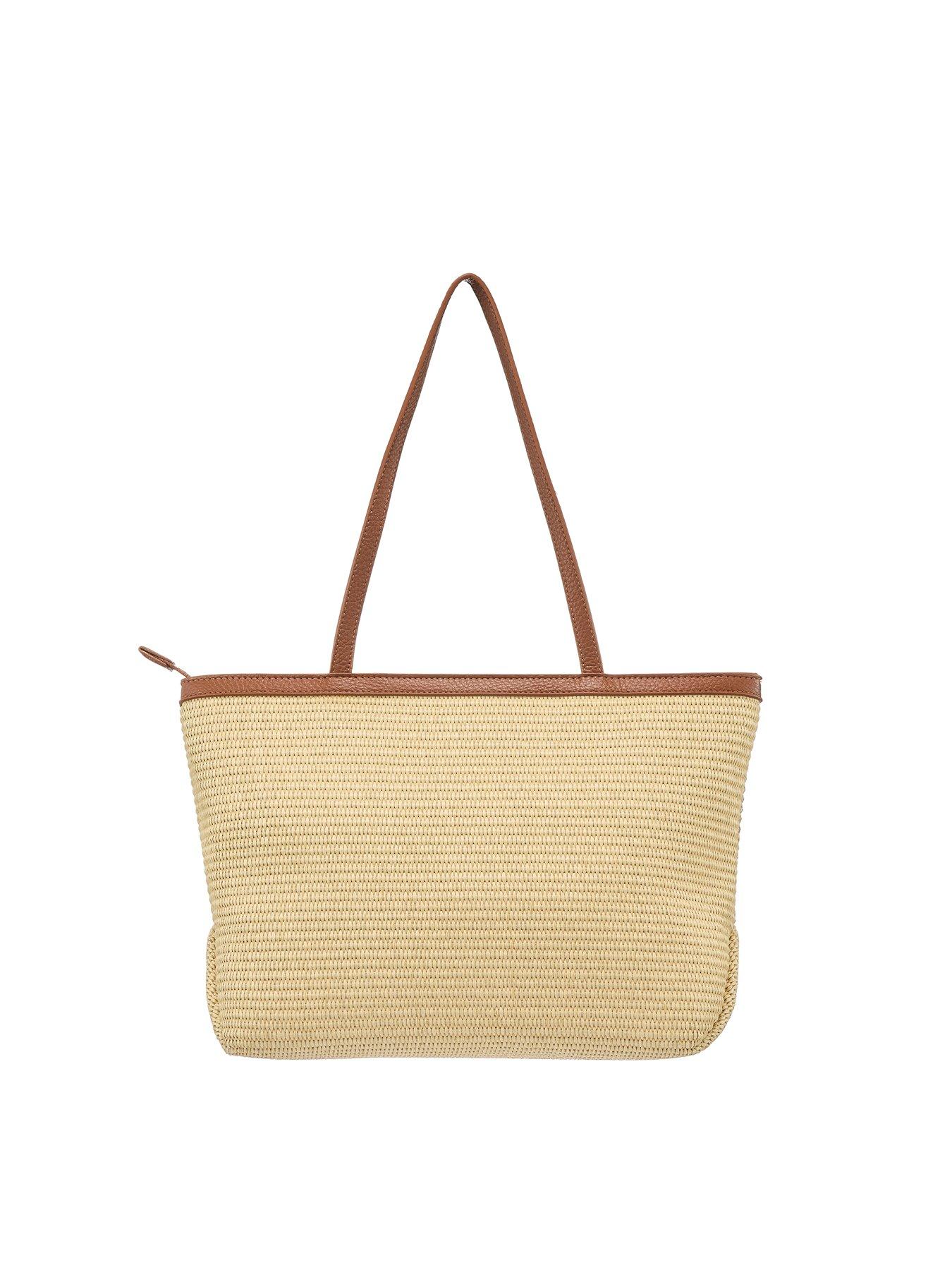 Image 4 of 6 of Valentino Maiam Shopping Bag - Beige