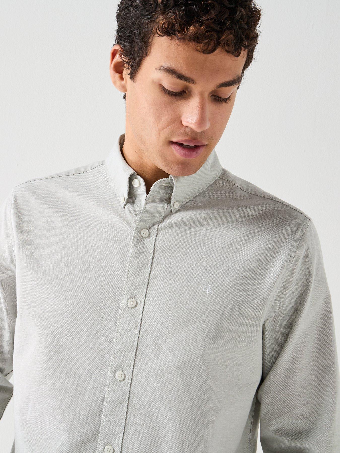 calvin-klein-jeans-solid-oxford-classic-shirt-seagrassdetail
