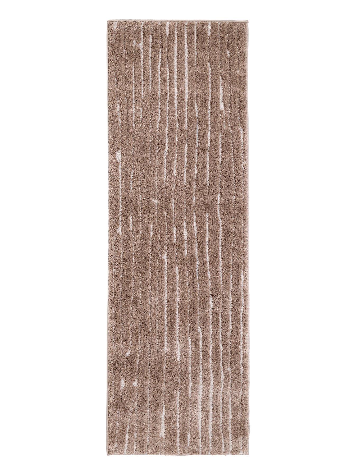 Image 6 of 6 of The Very Collection Woodweave 67x200cm Runner Beige/ivory