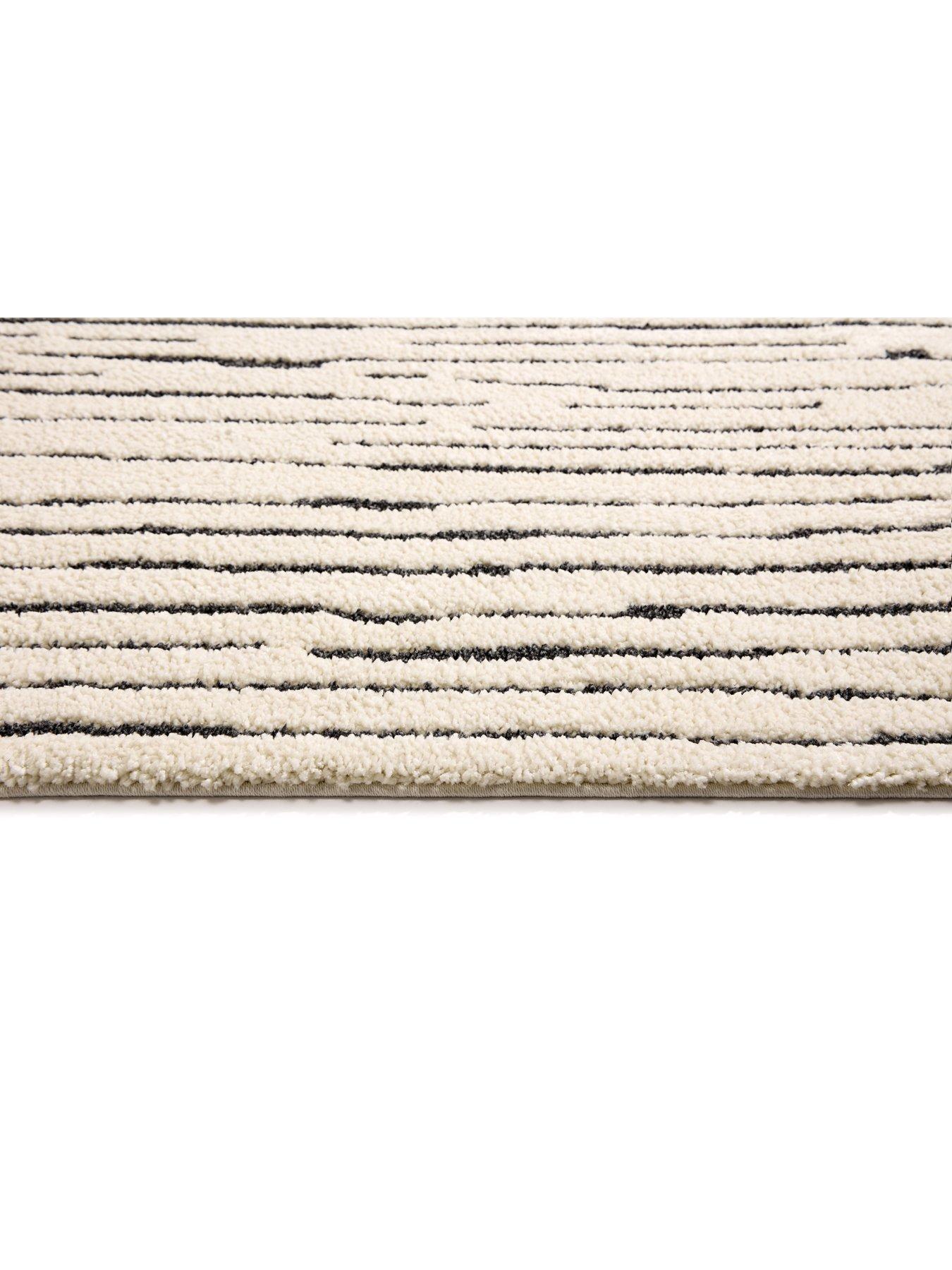 Image 5 of 6 of The Very Collection Woodweave&nbsp;Rug - Ivory/Charcoal