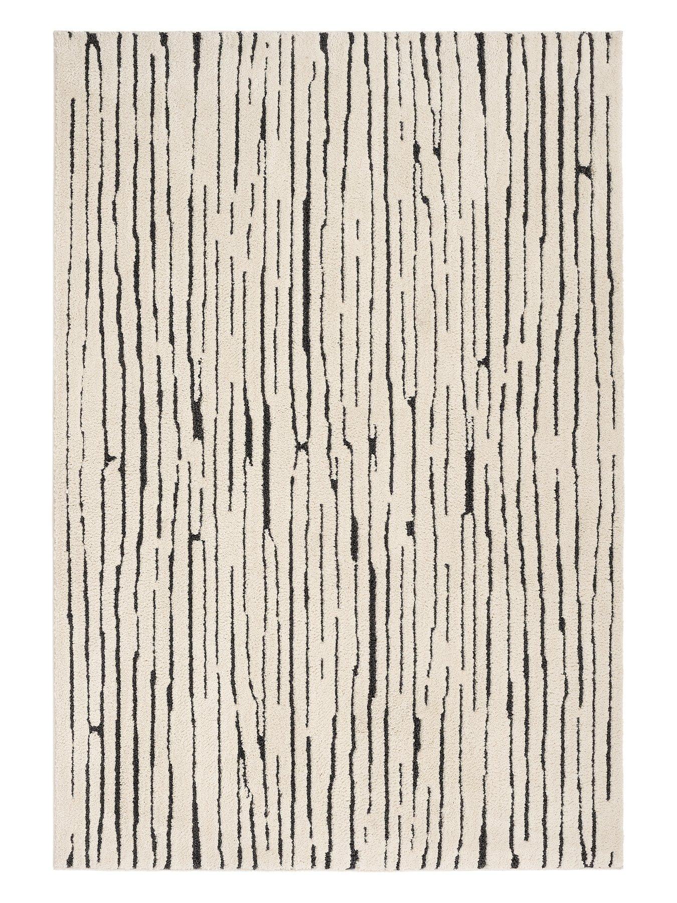 Image 6 of 6 of The Very Collection Woodweave&nbsp;Rug - Ivory/Charcoal