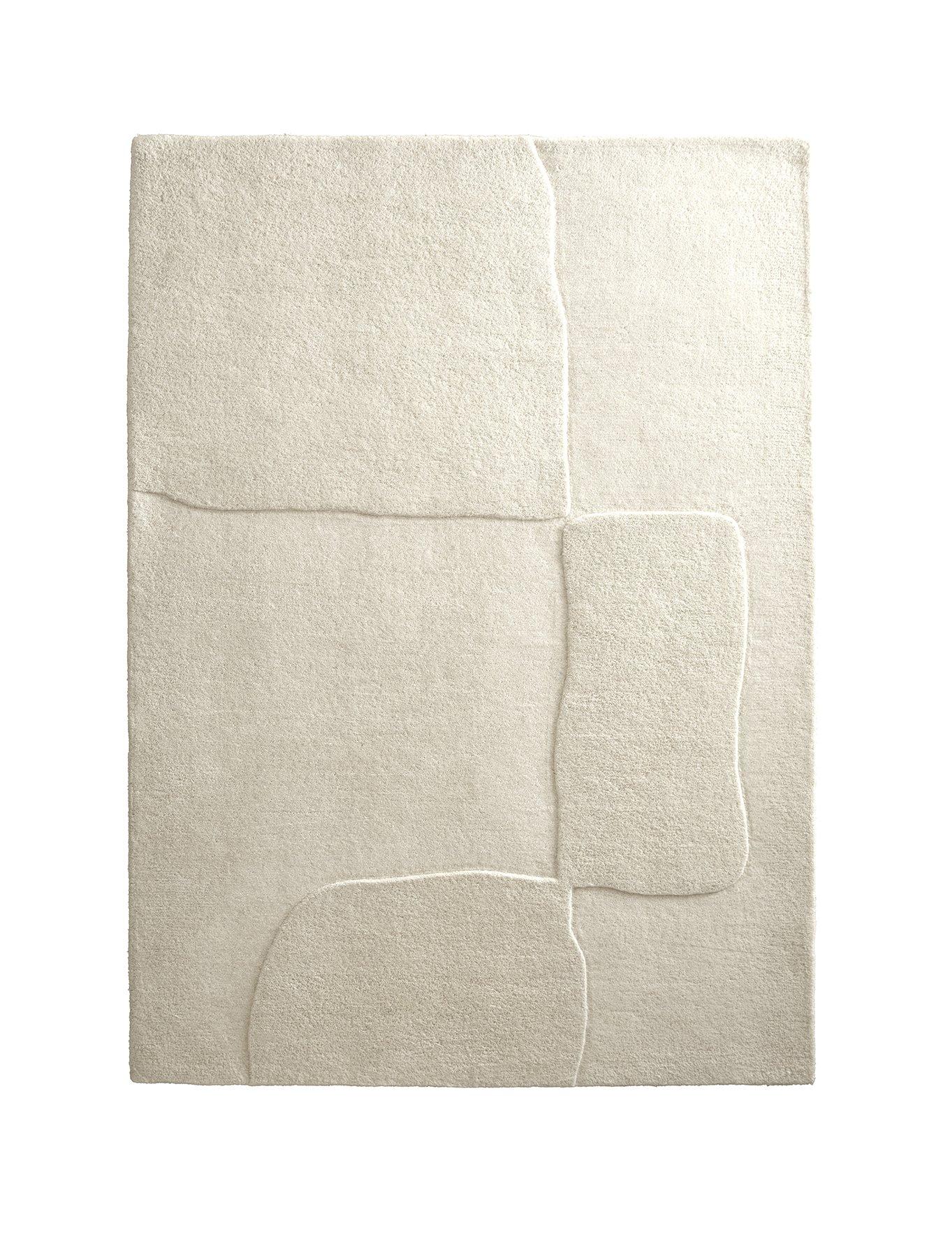 Image 2 of 5 of The Very Collection Sculptured Wool Boulder Rug