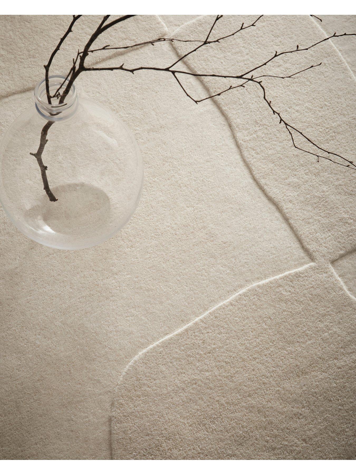 Image 3 of 5 of The Very Collection Sculptured Wool Boulder Rug