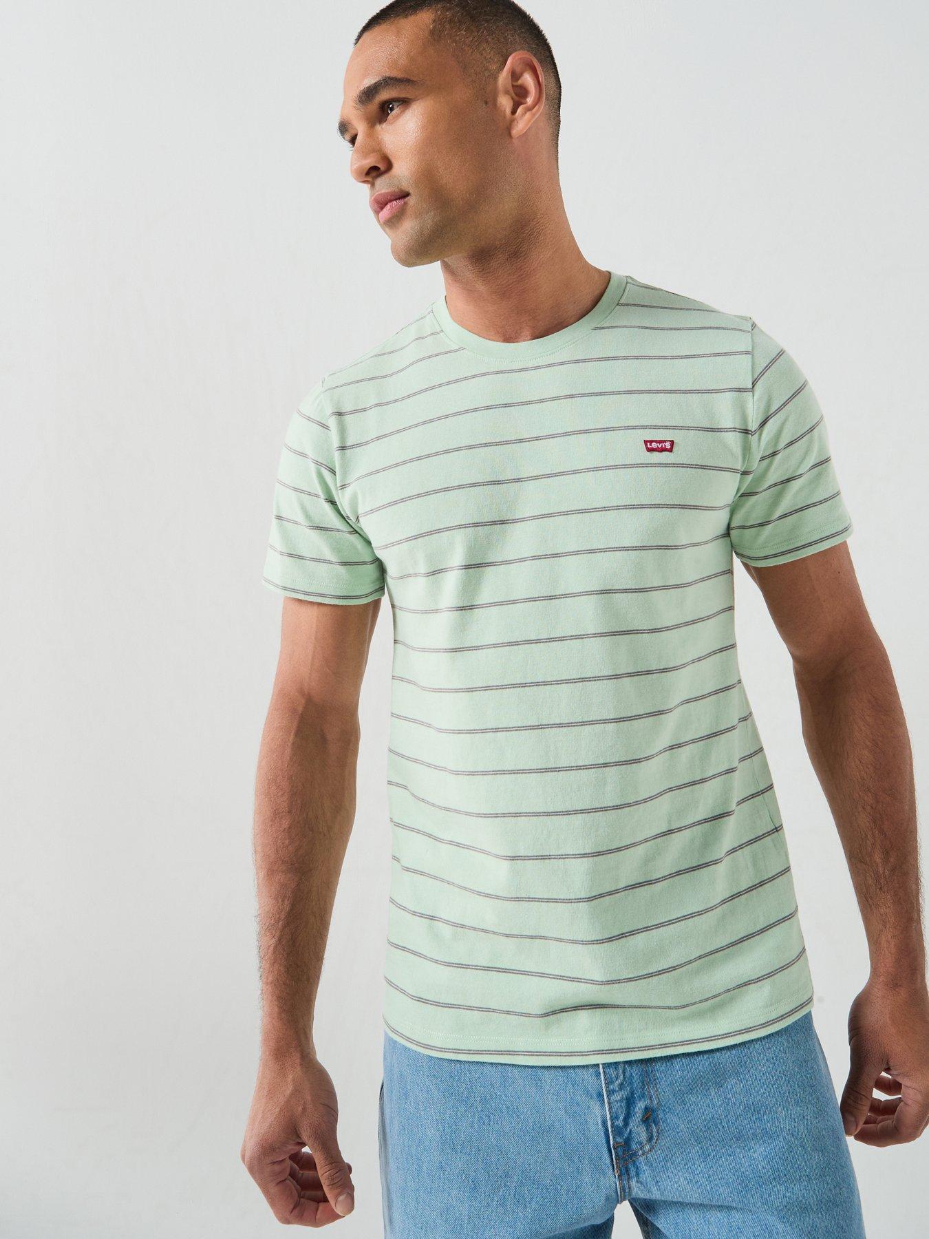 Levi's Original Housemark Stripe T-Shirt - Green