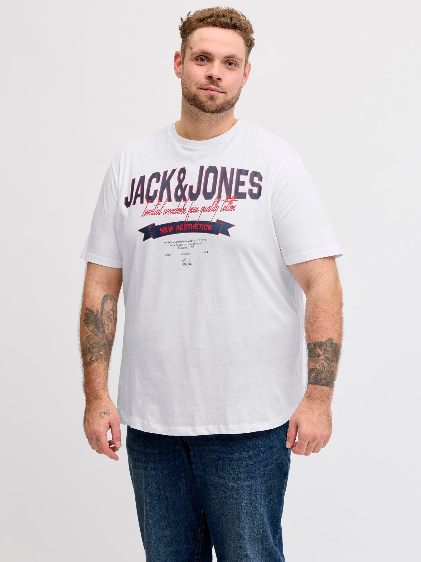 jack-jones-plus-logo-t-shirt-whitefront