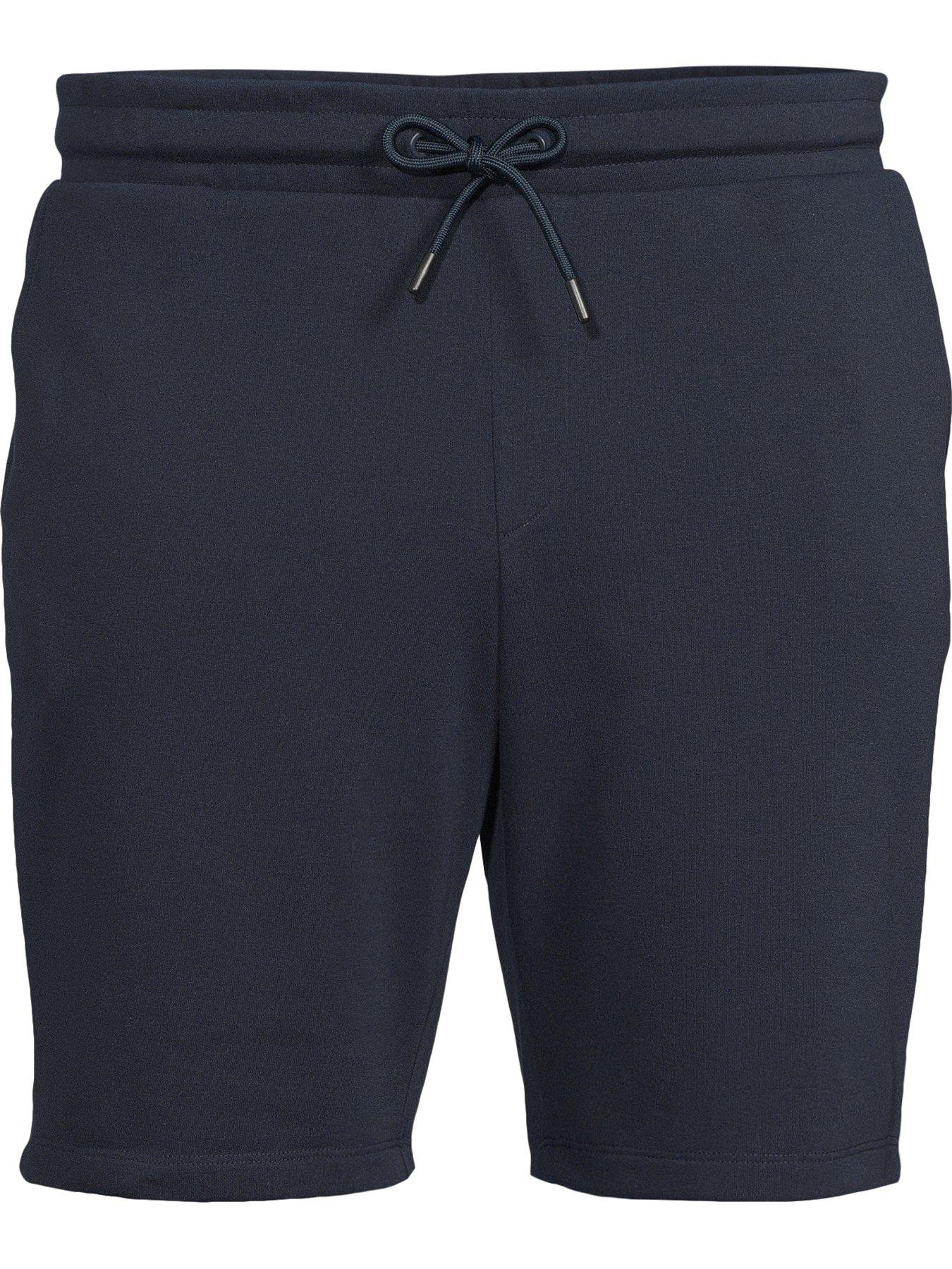Image 5 of 5 of Jack & Jones Plus Gordon Bradley Sweat Shorts - Navy