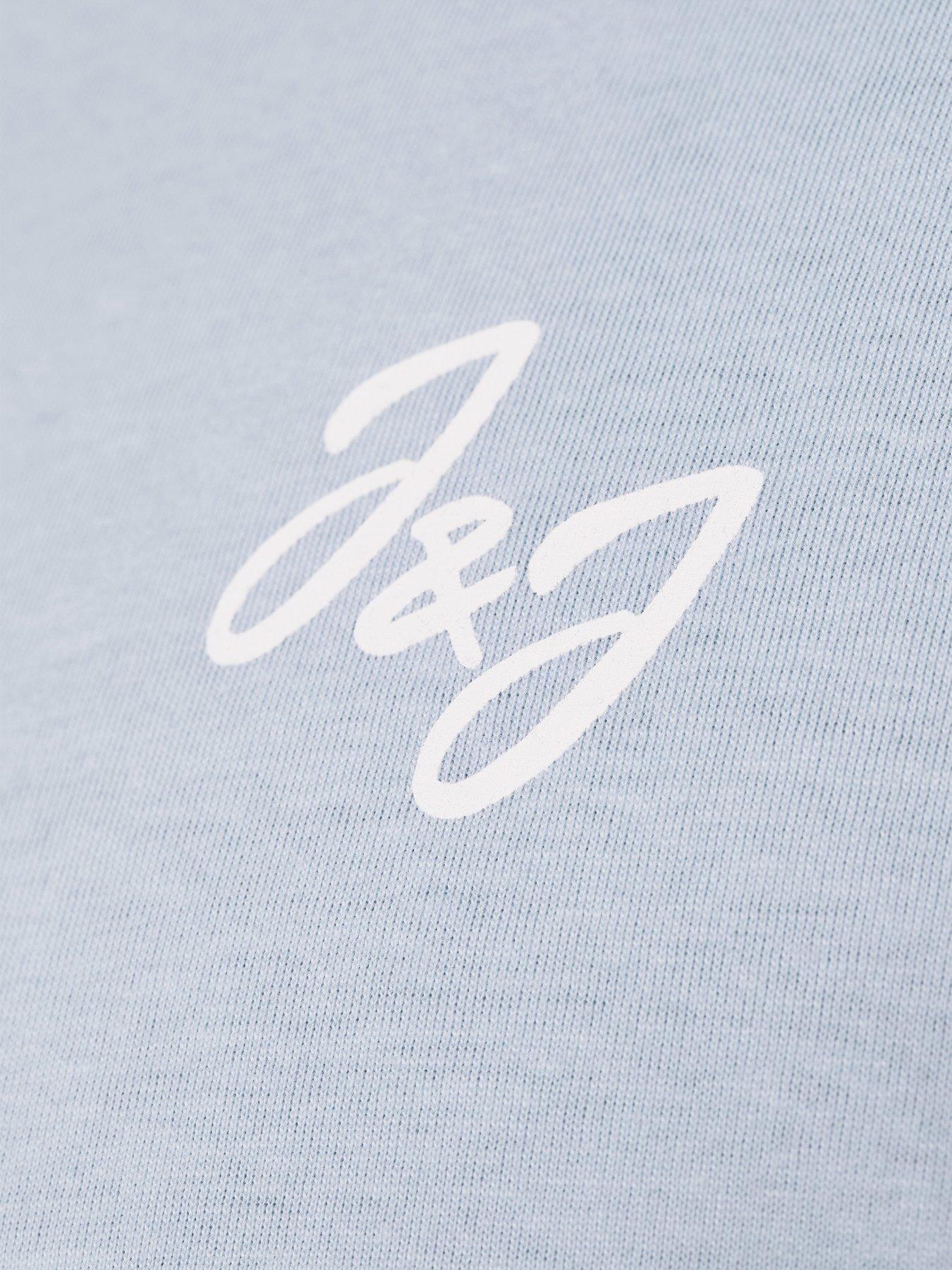 Image 5 of 5 of Jack & Jones Jack&amp;jones Plus Short Sleeve Crew Neck T-shirts 5 Pack