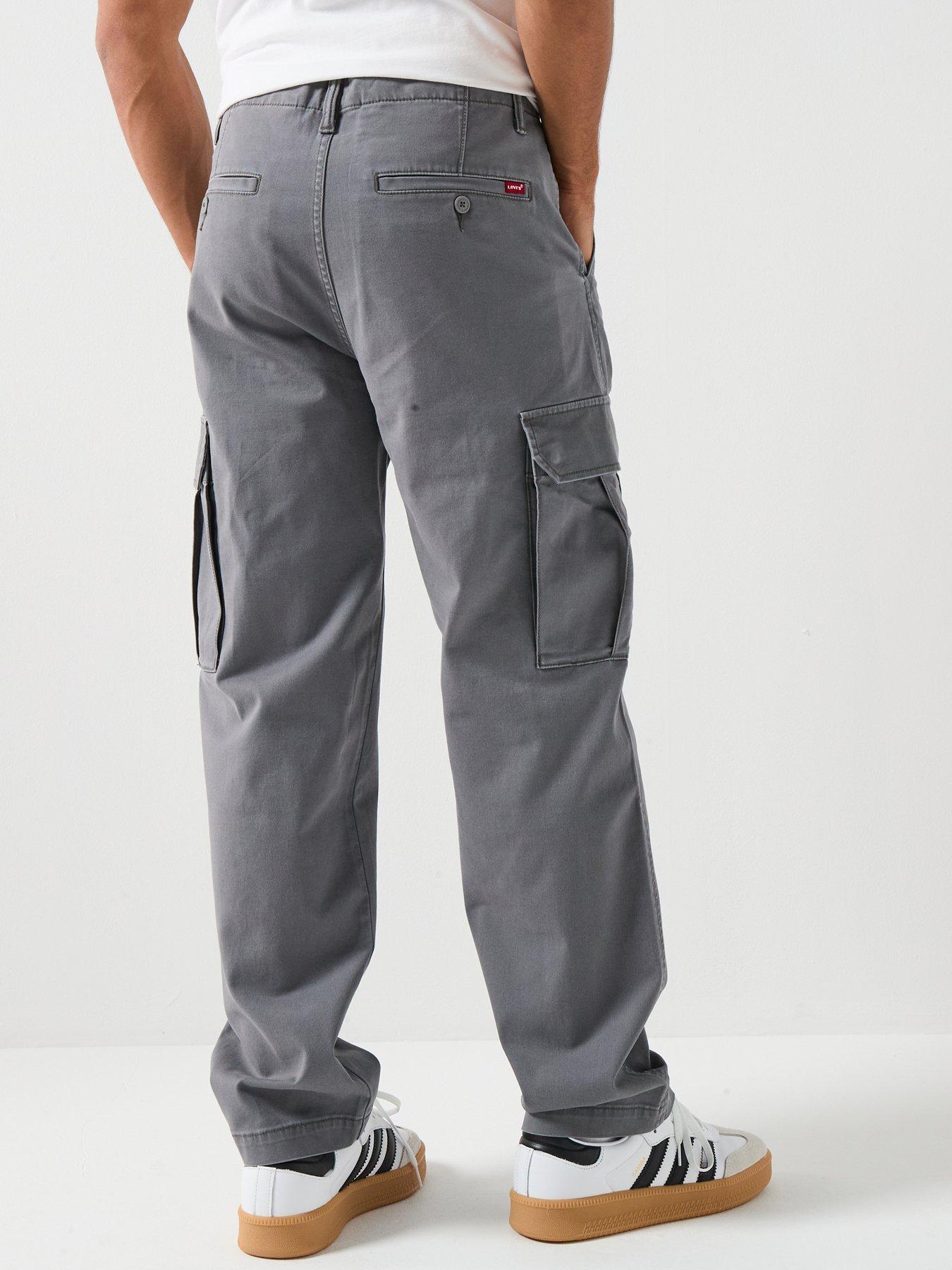 levis-levis-xx-tapered-fit-cargo-trousers-greystillFront