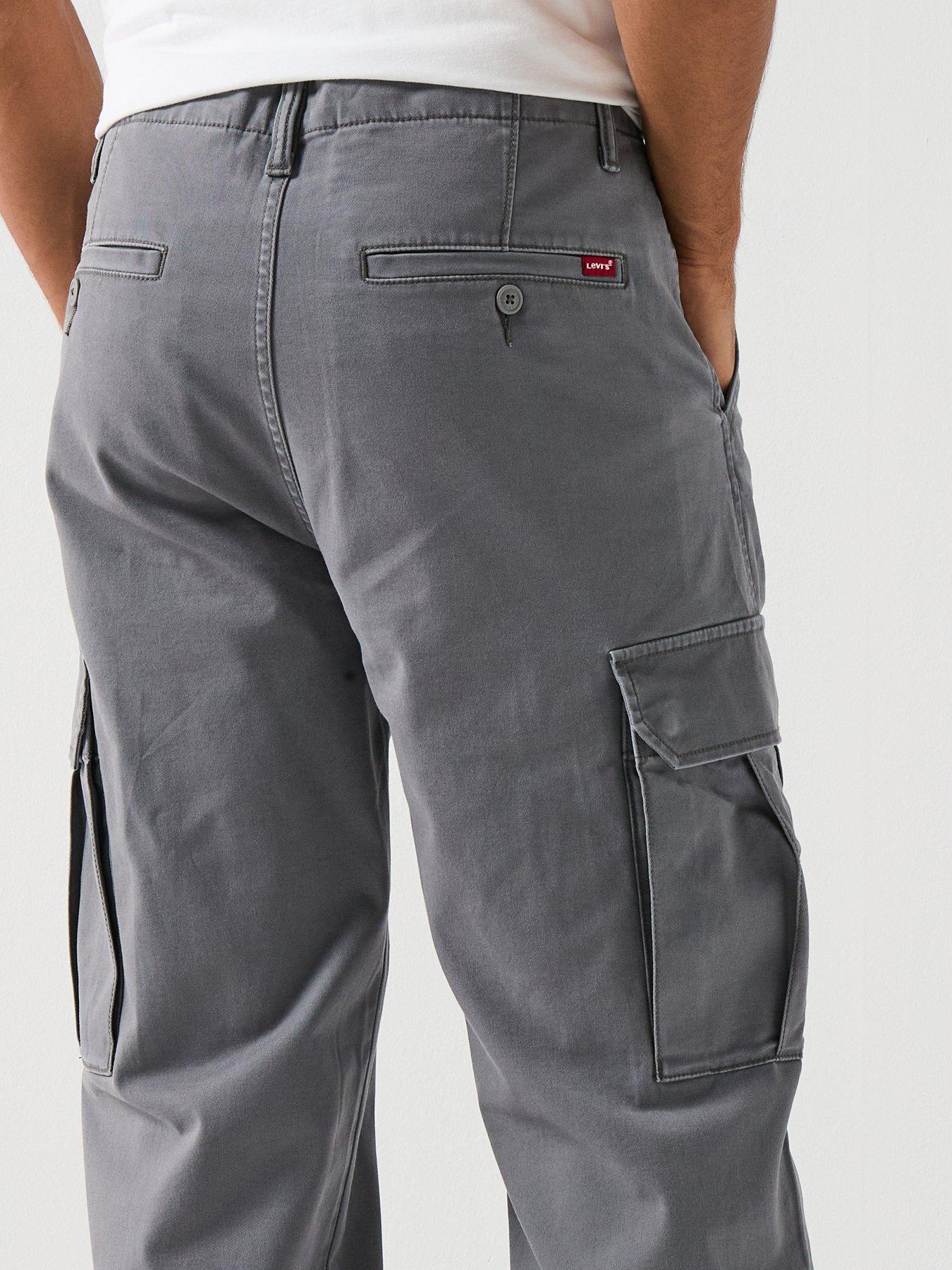 levis-levis-xx-tapered-fit-cargo-trousers-greyoutfit